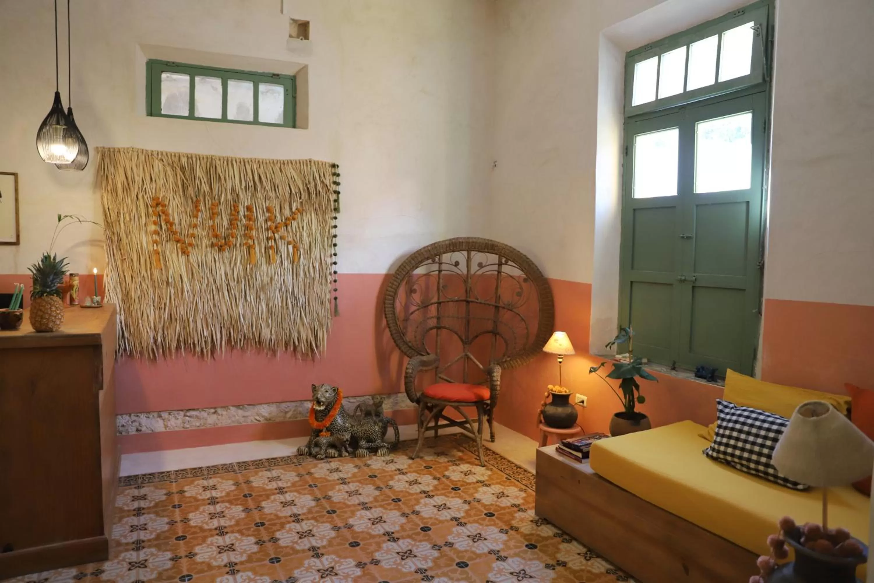 Lobby or reception, Bed in Nuik Casa Tropical