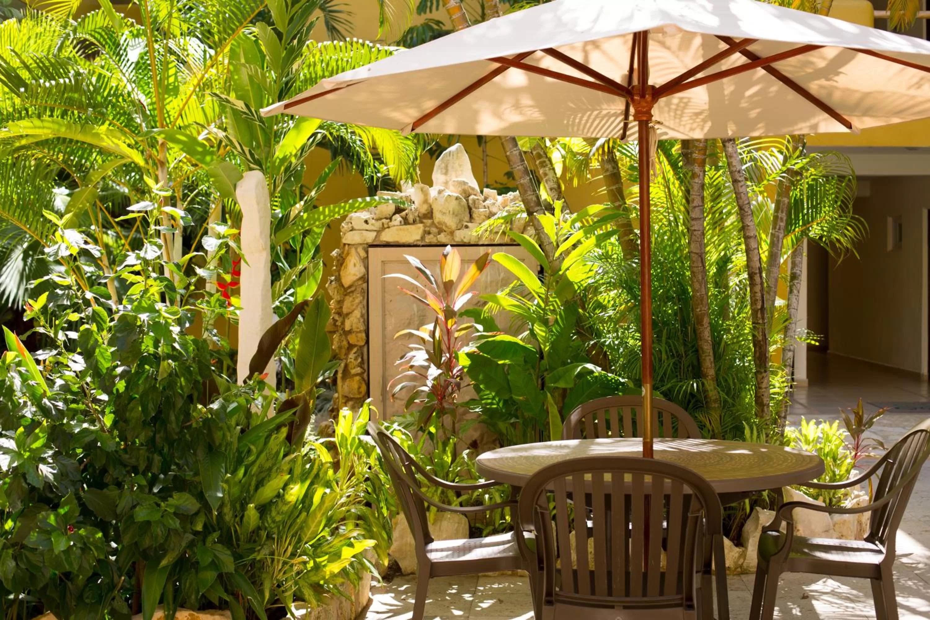 Garden in Hotel Chablis Palenque