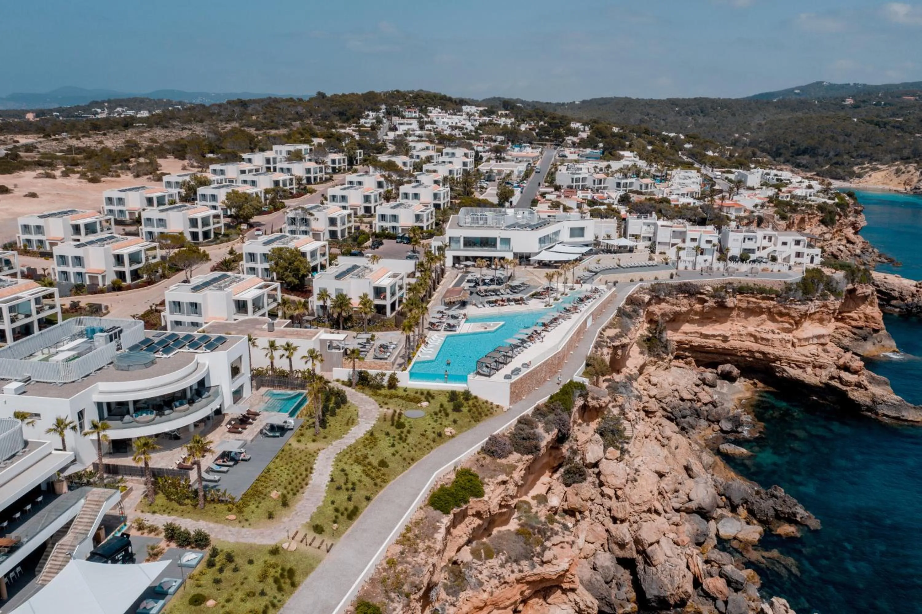 Bird's eye view in 7Pines Resort Ibiza, part of Destination by Hyatt