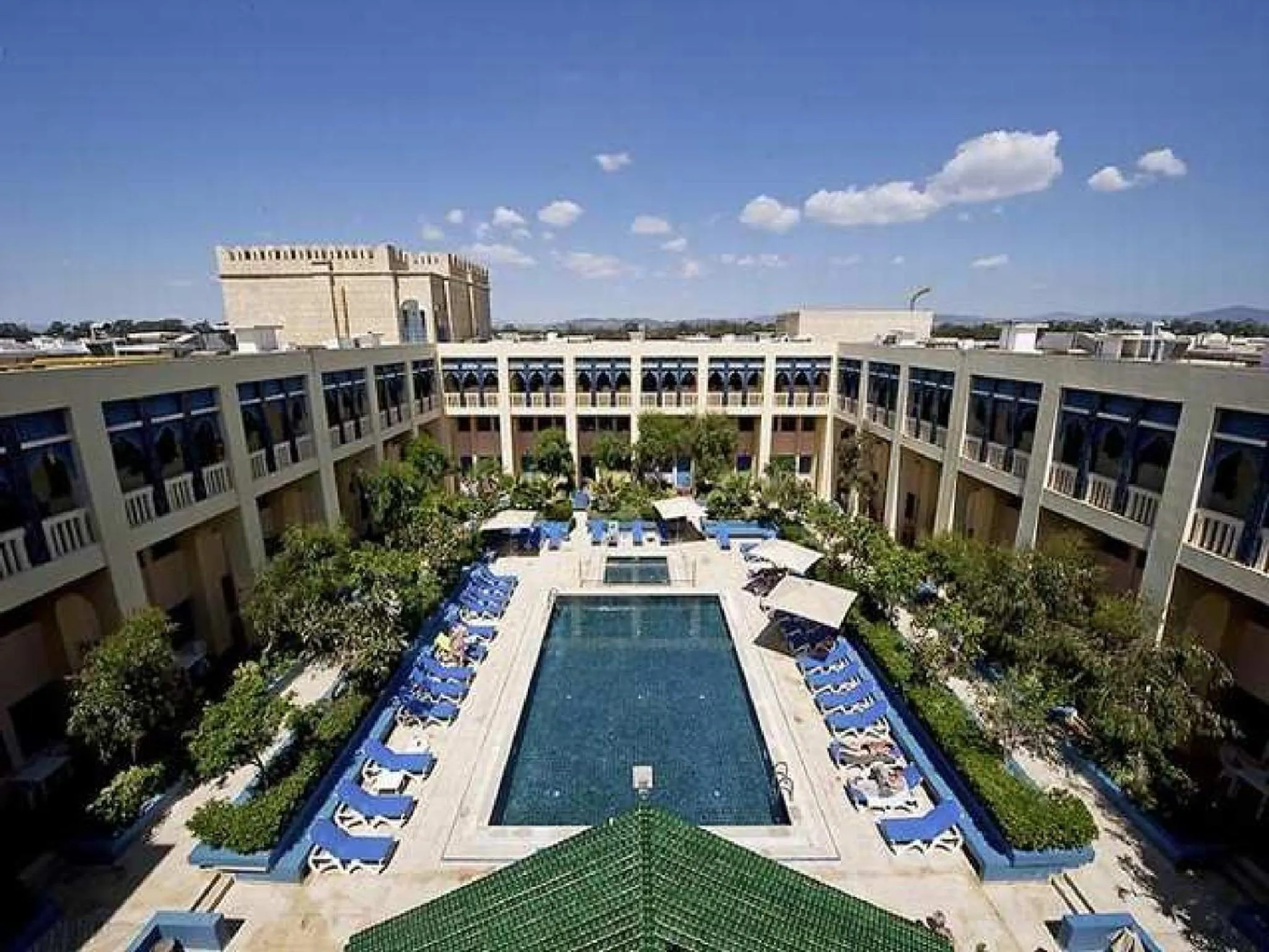 Pool view in Diar Lemdina Hotel