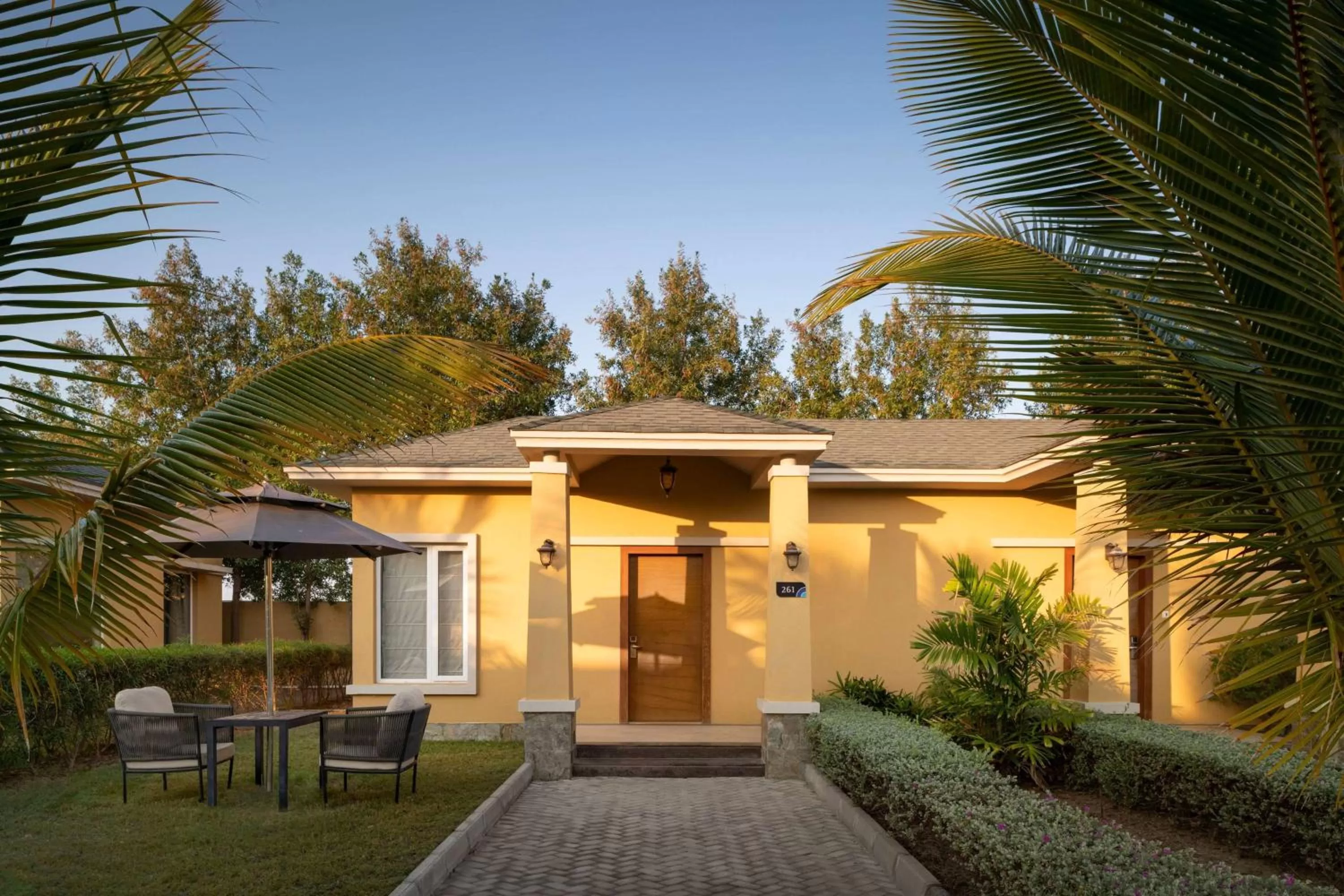 Bed in Hawthorn Suites by Wyndham Dwarka