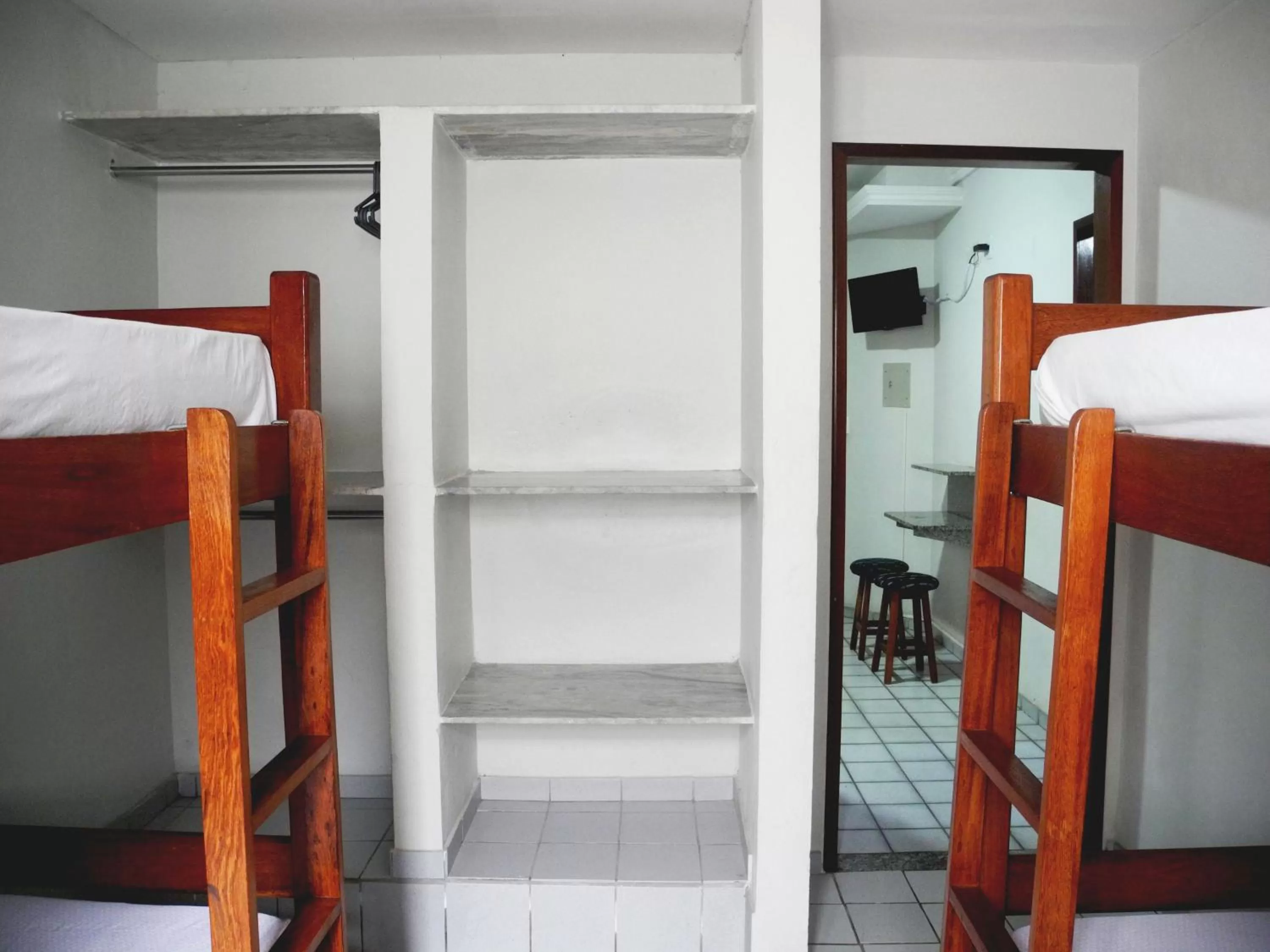 Bed in Praia Apart Hotel