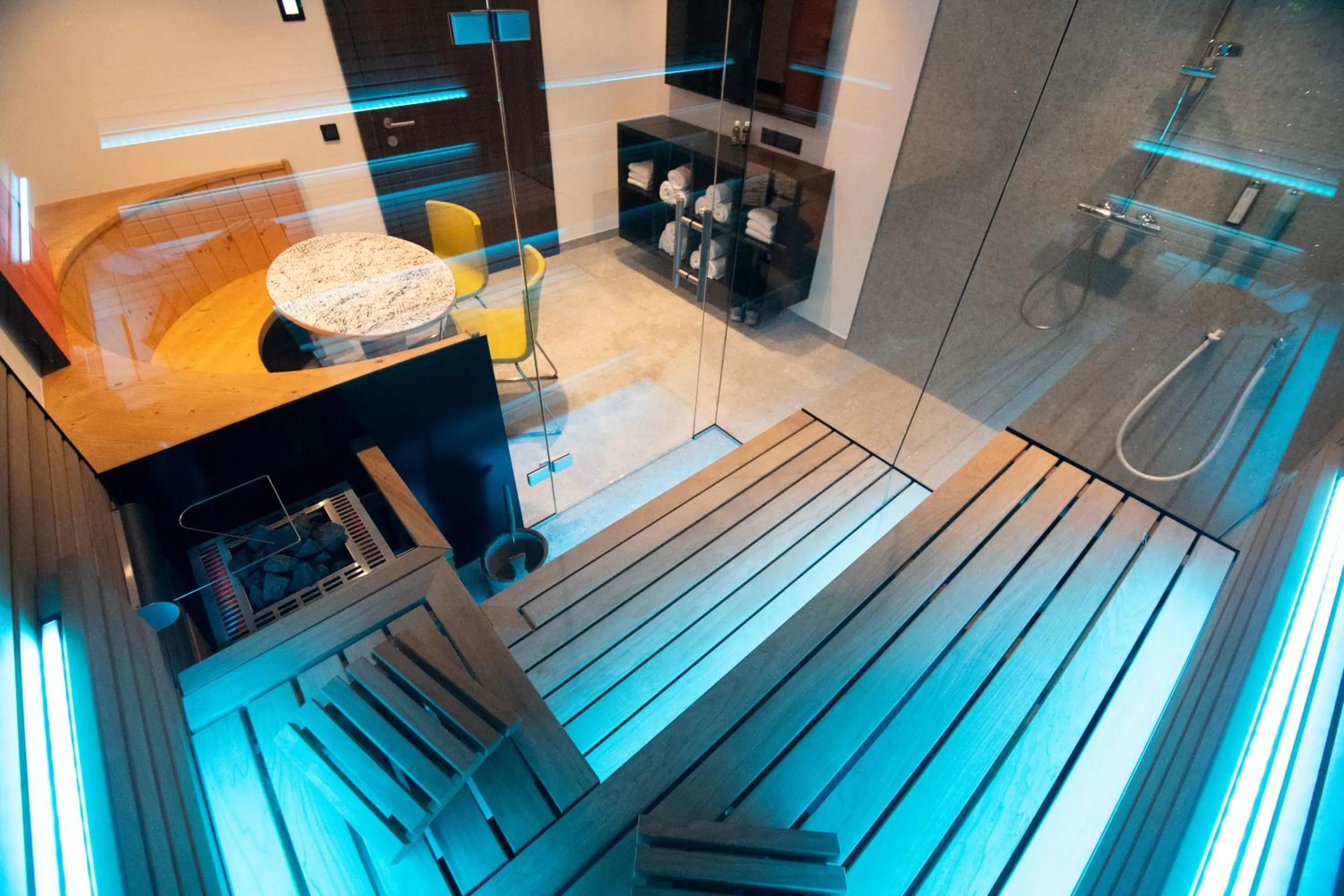 Sauna in On The Way 24 - Sauna & Golfsimulator inklusive