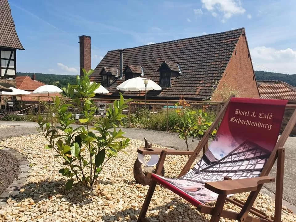 Patio in Hotel & Café Schachtenburg