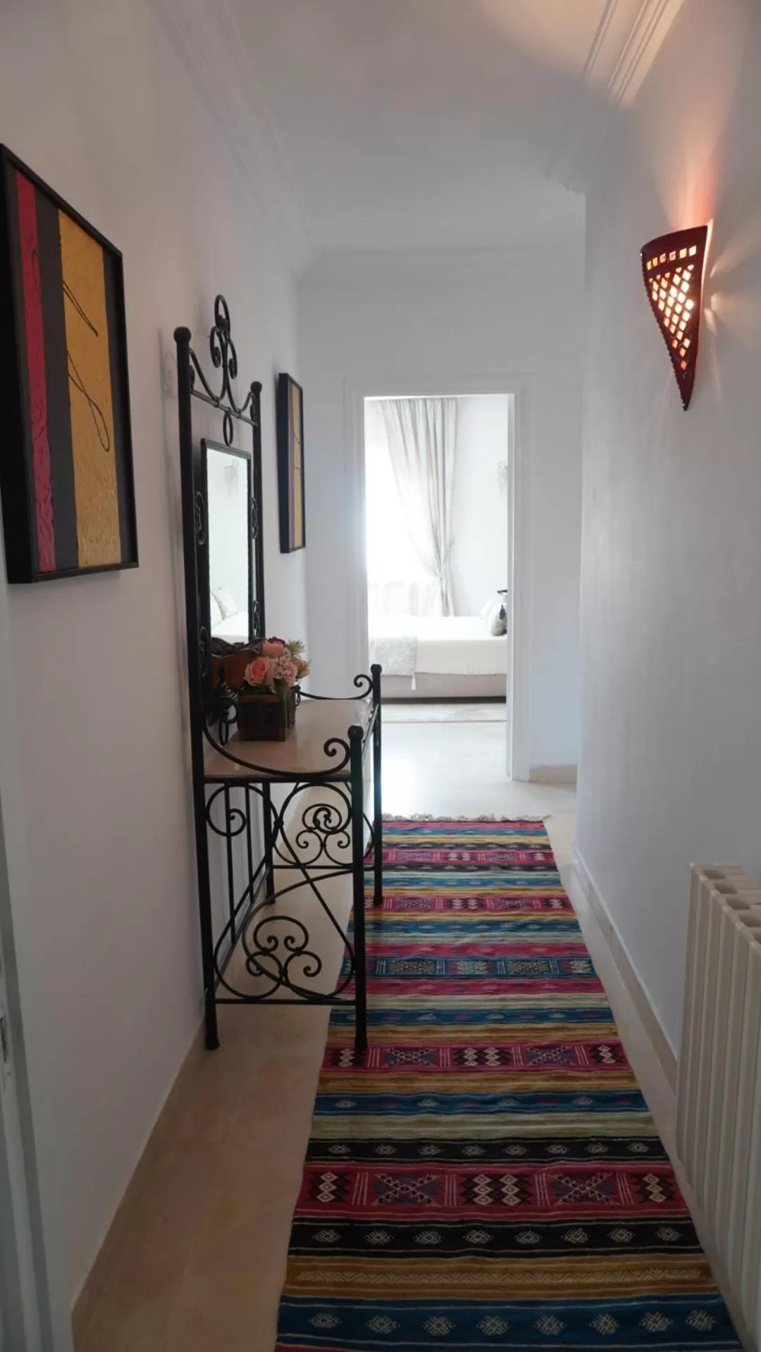 Lobby or reception, Kitchen/Kitchenette in Dar Khereddine