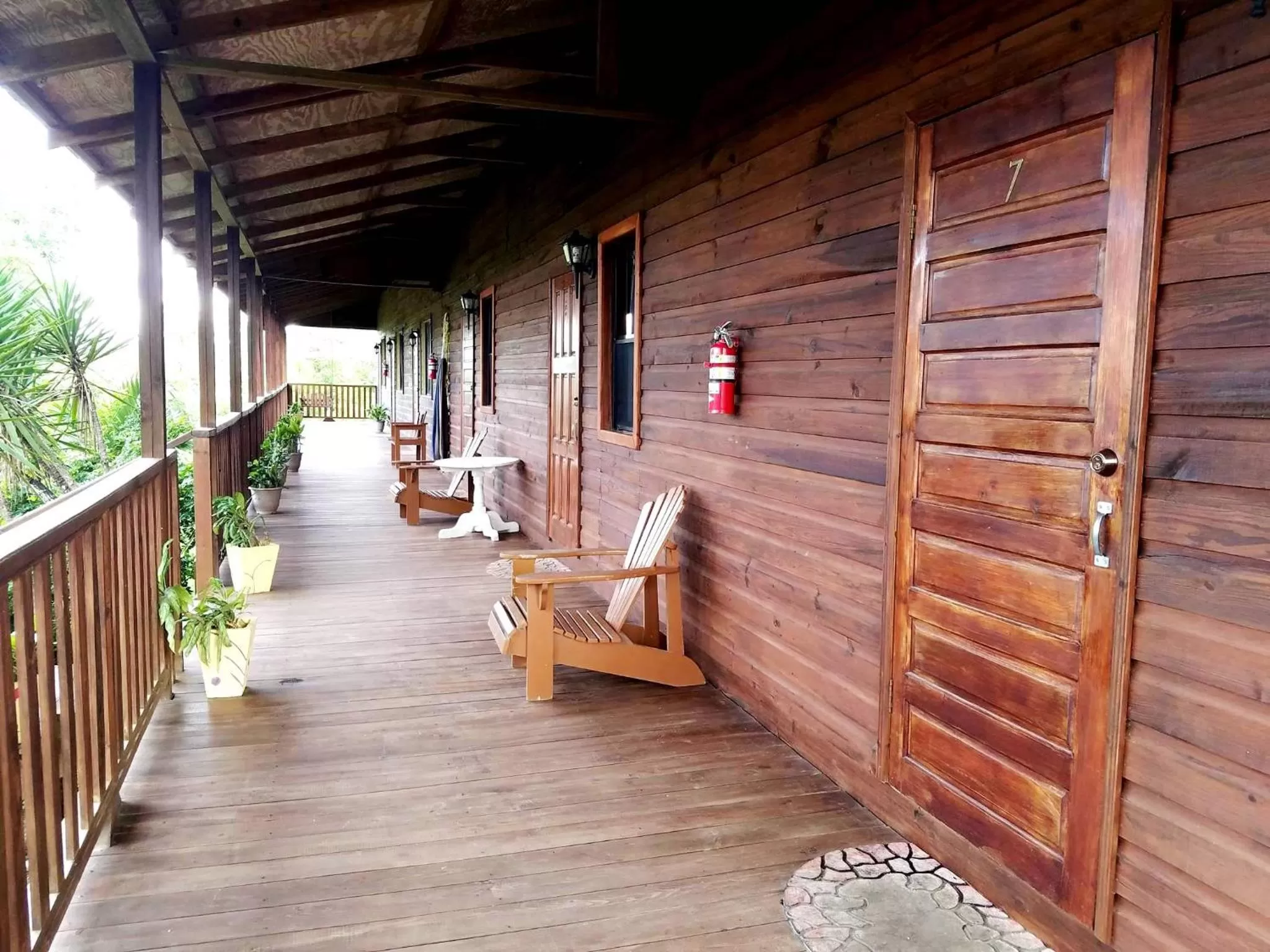Mountain view in The Log Cab-Inn