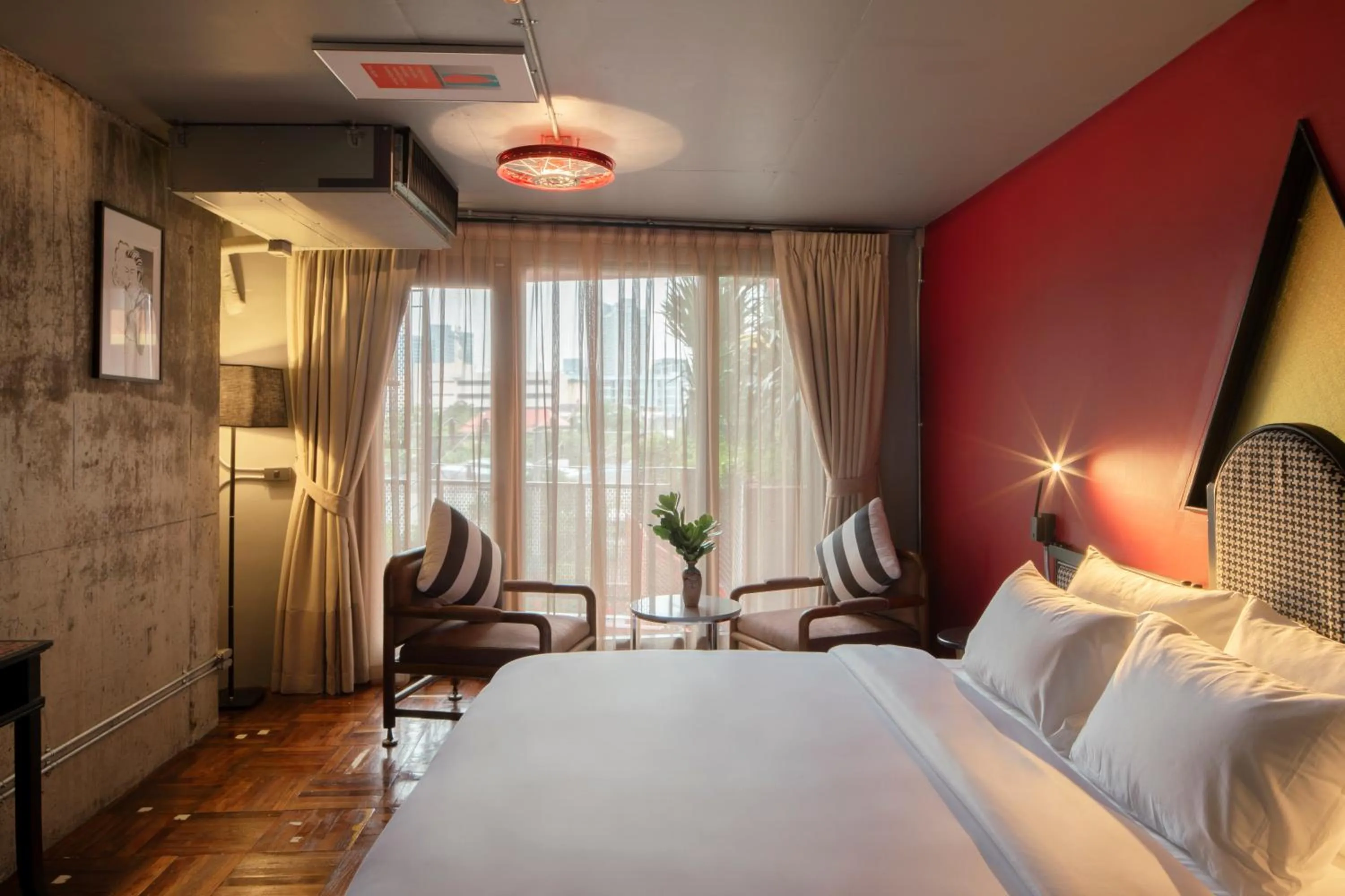 Bed in MeStyle Museum Hotel