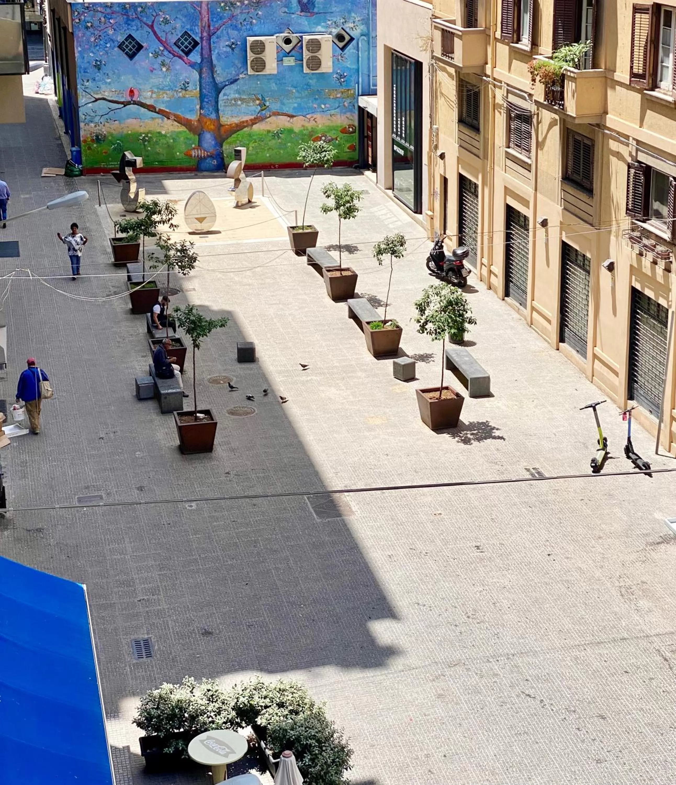 City view in Casa Granatelli