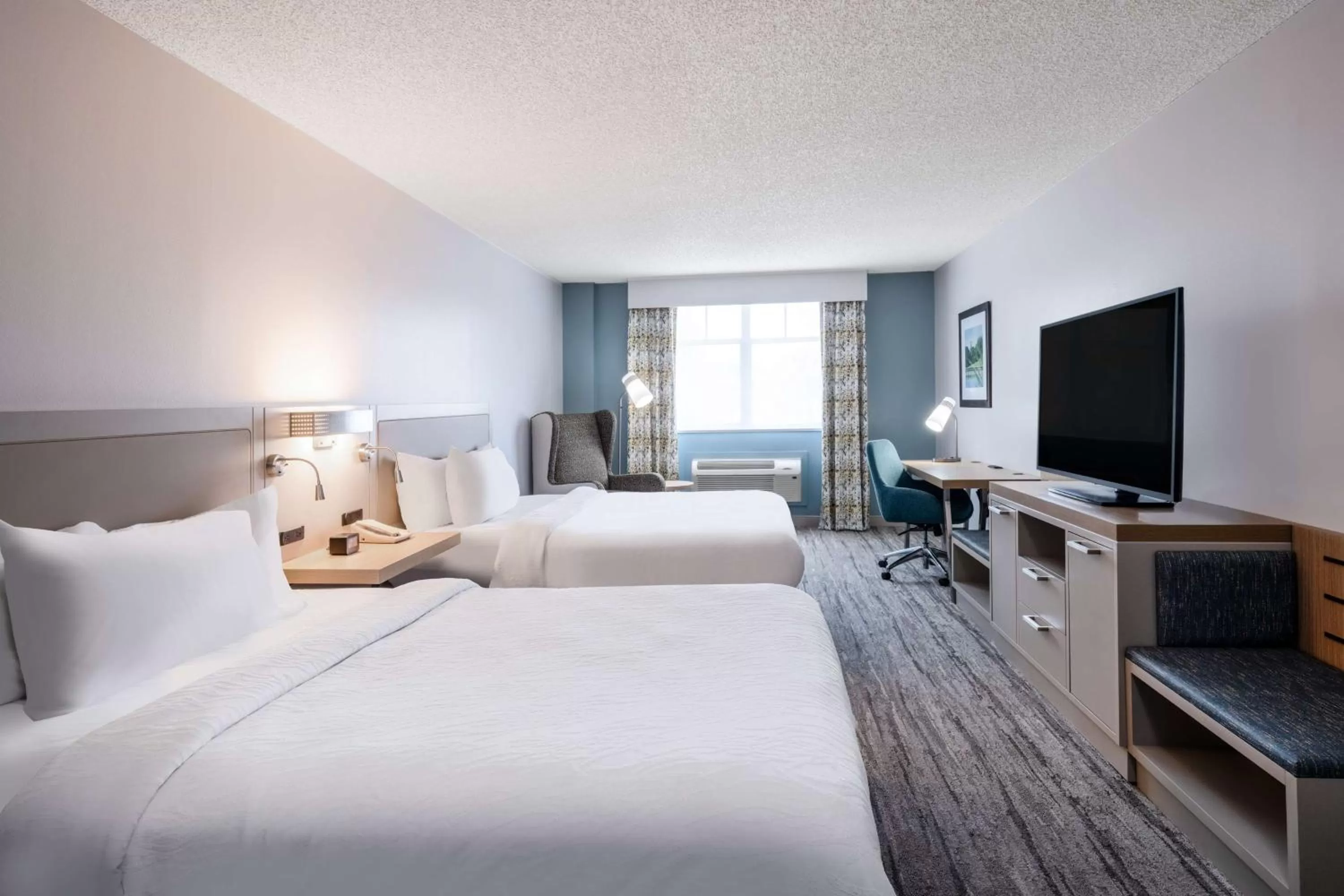 Bedroom, Bed in Hilton Garden Inn Jacksonville Ponte Vedra Sawgrass