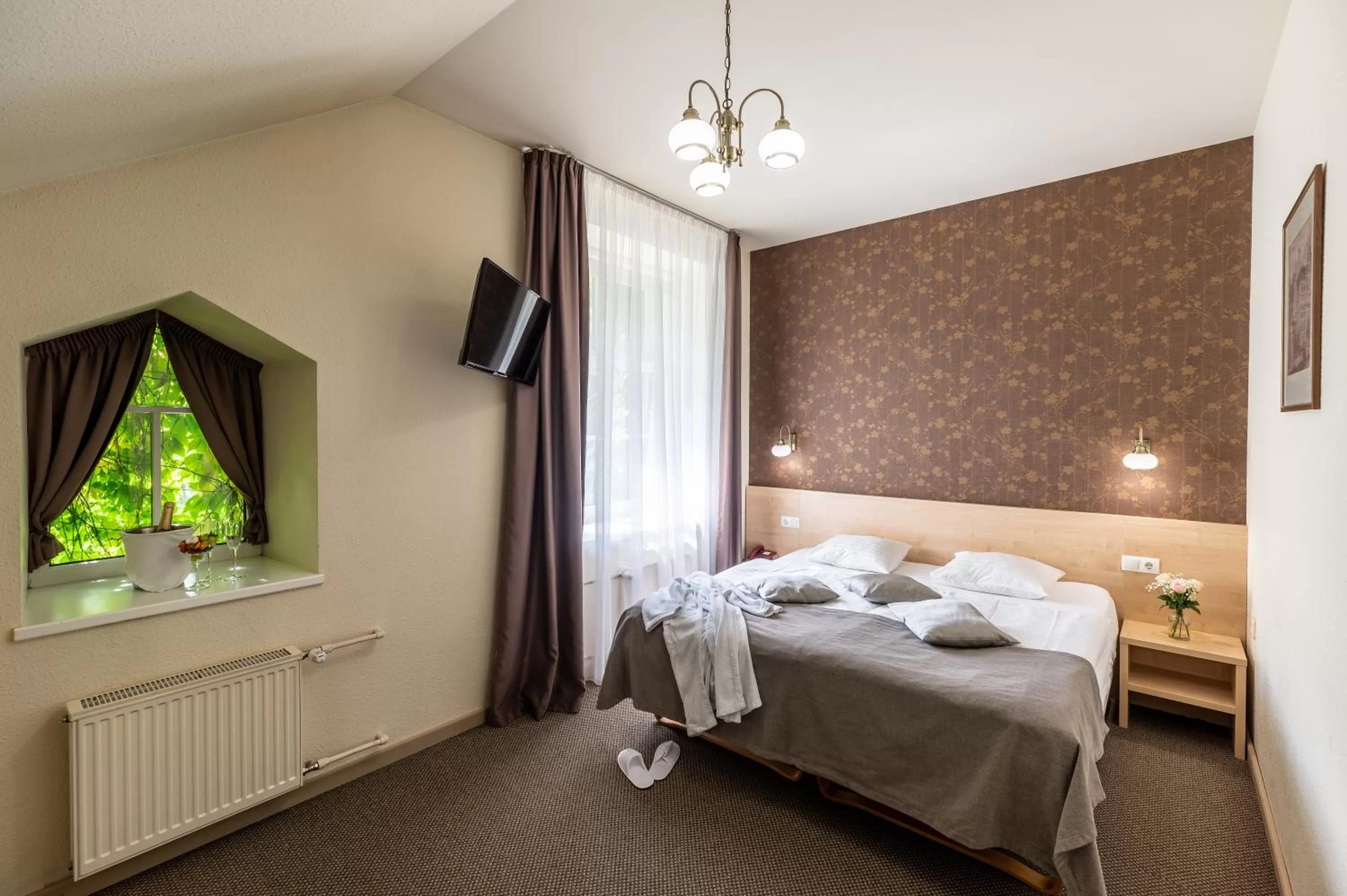 Photo of the whole room, Bed in Hotel Sigulda