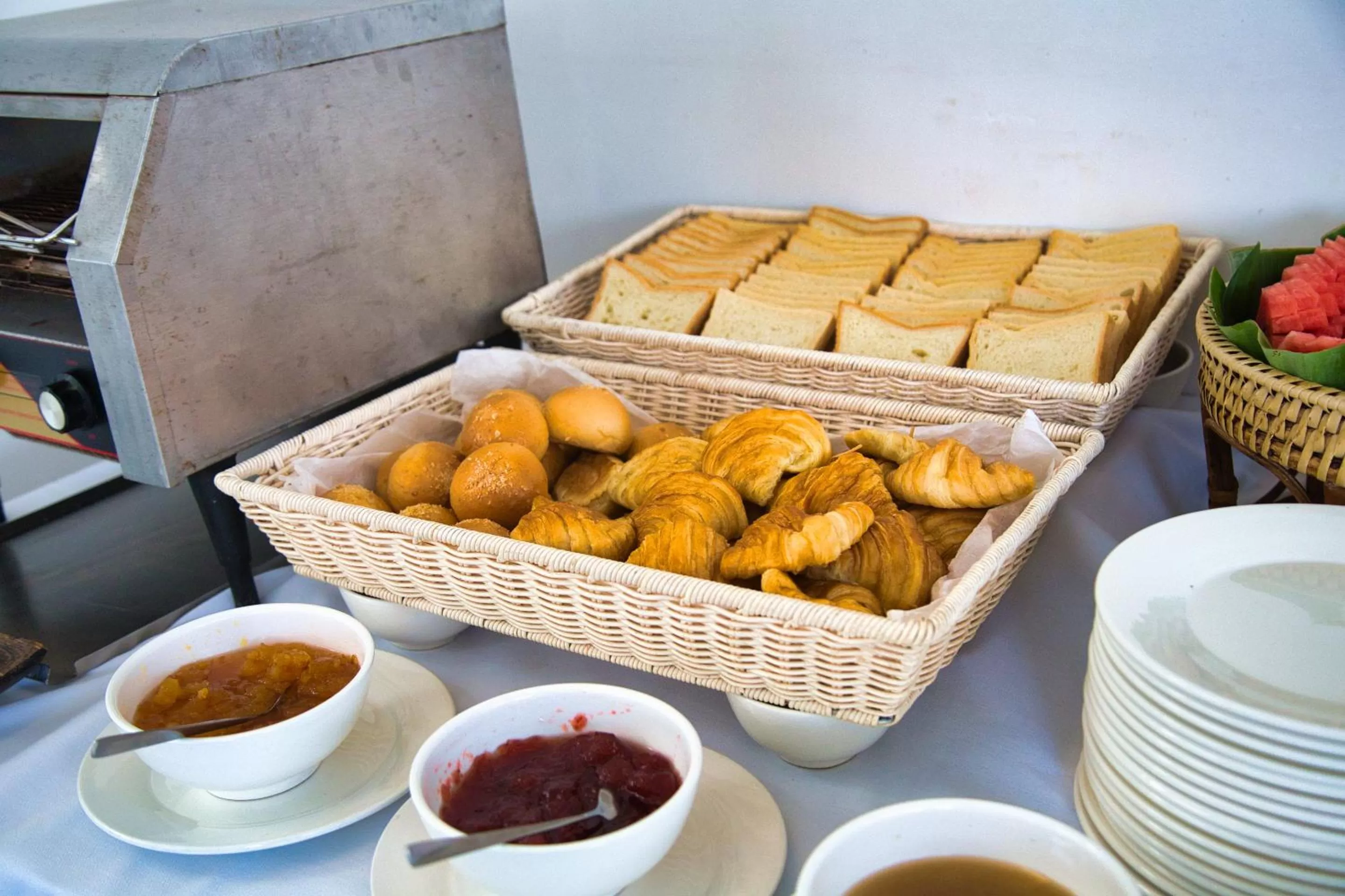 Buffet breakfast in Naiya Sea Resort