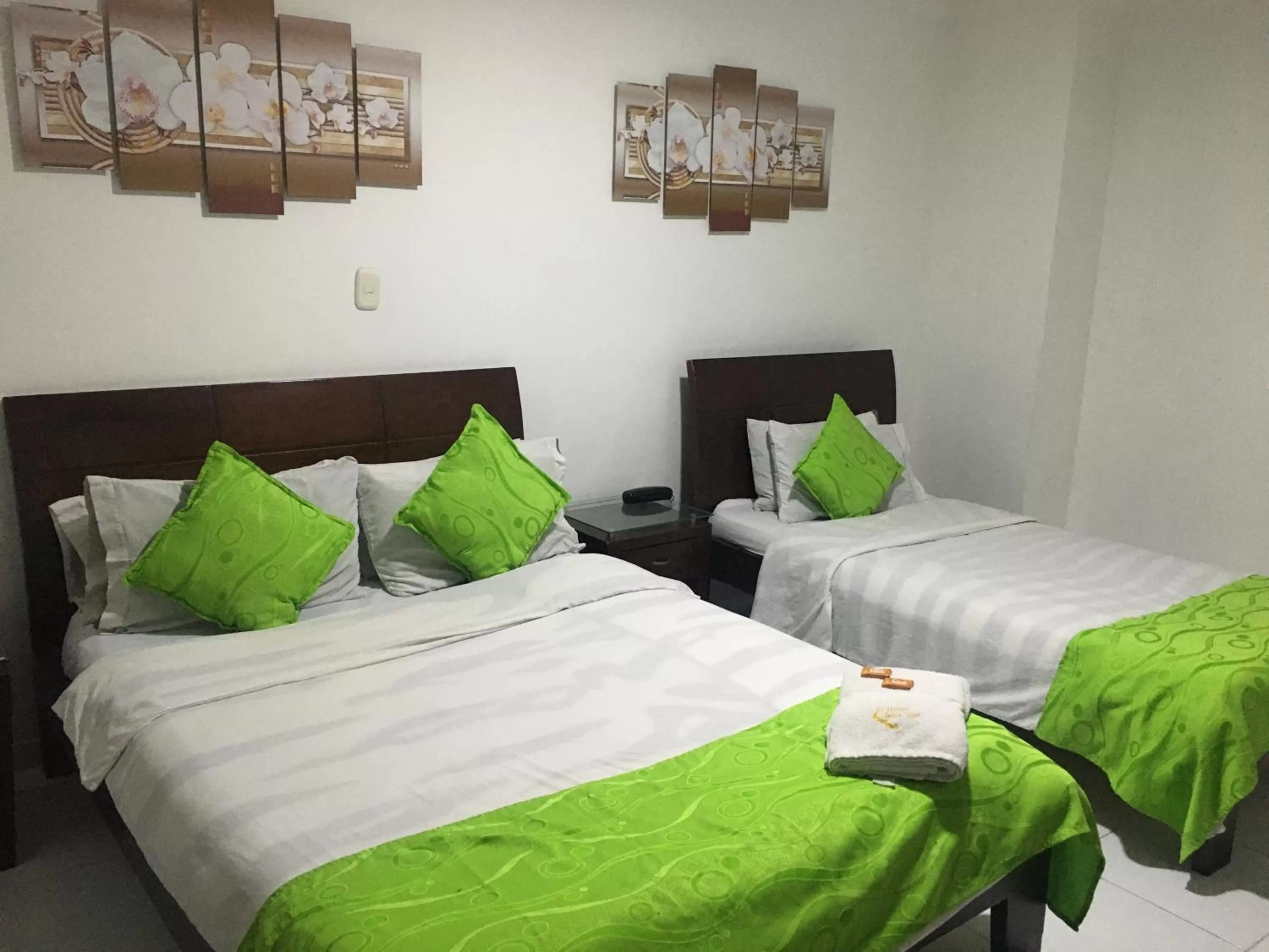 Bed in Hotel Fénix Real Bogotá