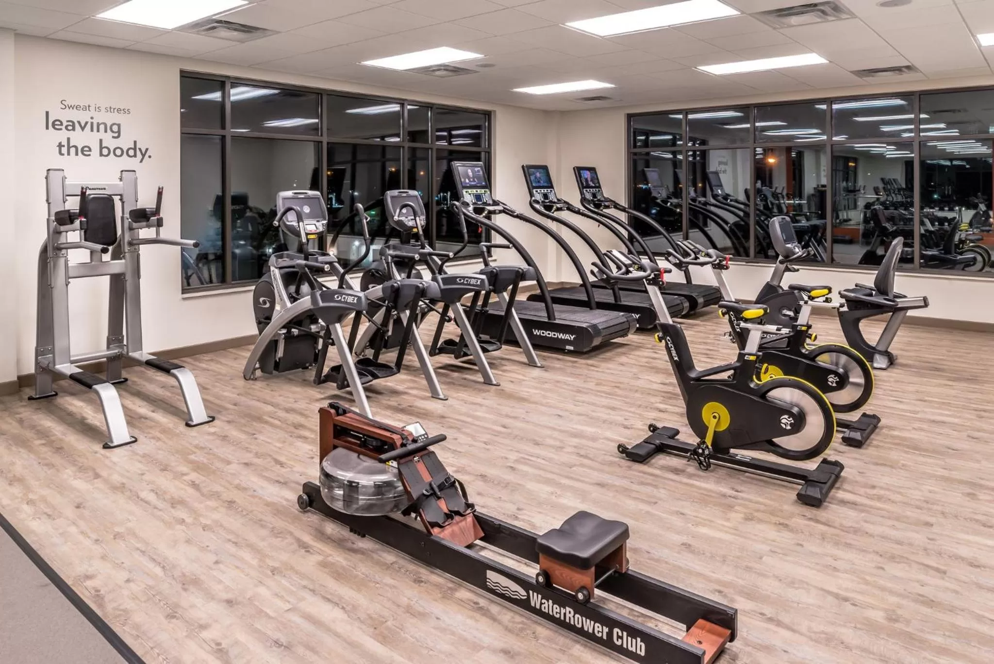 Fitness centre/facilities in EVEN Hotel Eugene by IHG