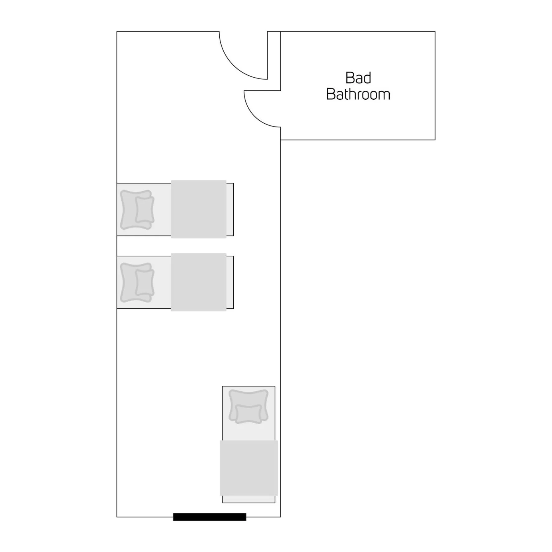 Floor plan in Brunnenhof City Center