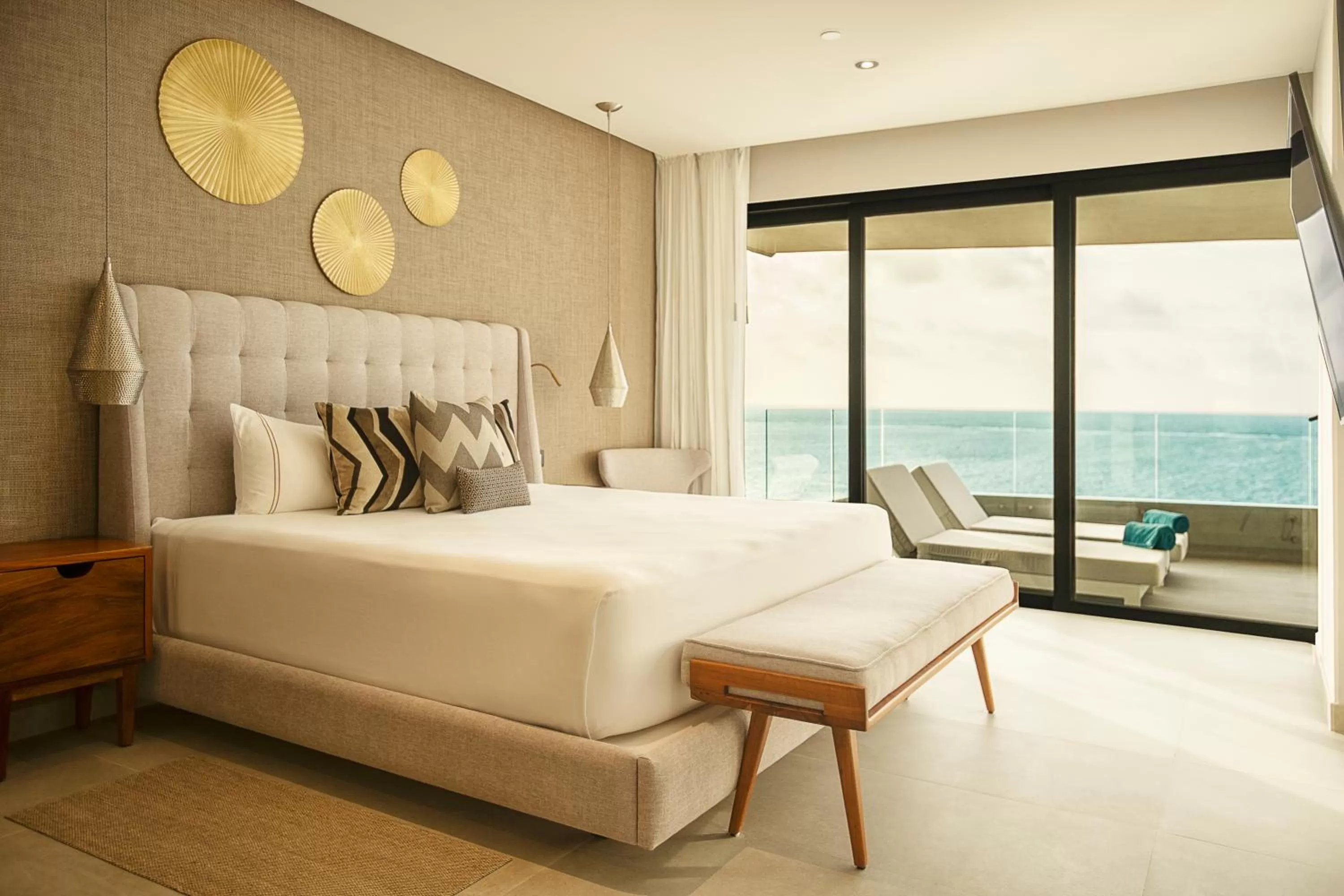 Bed in The Fives Oceanfront