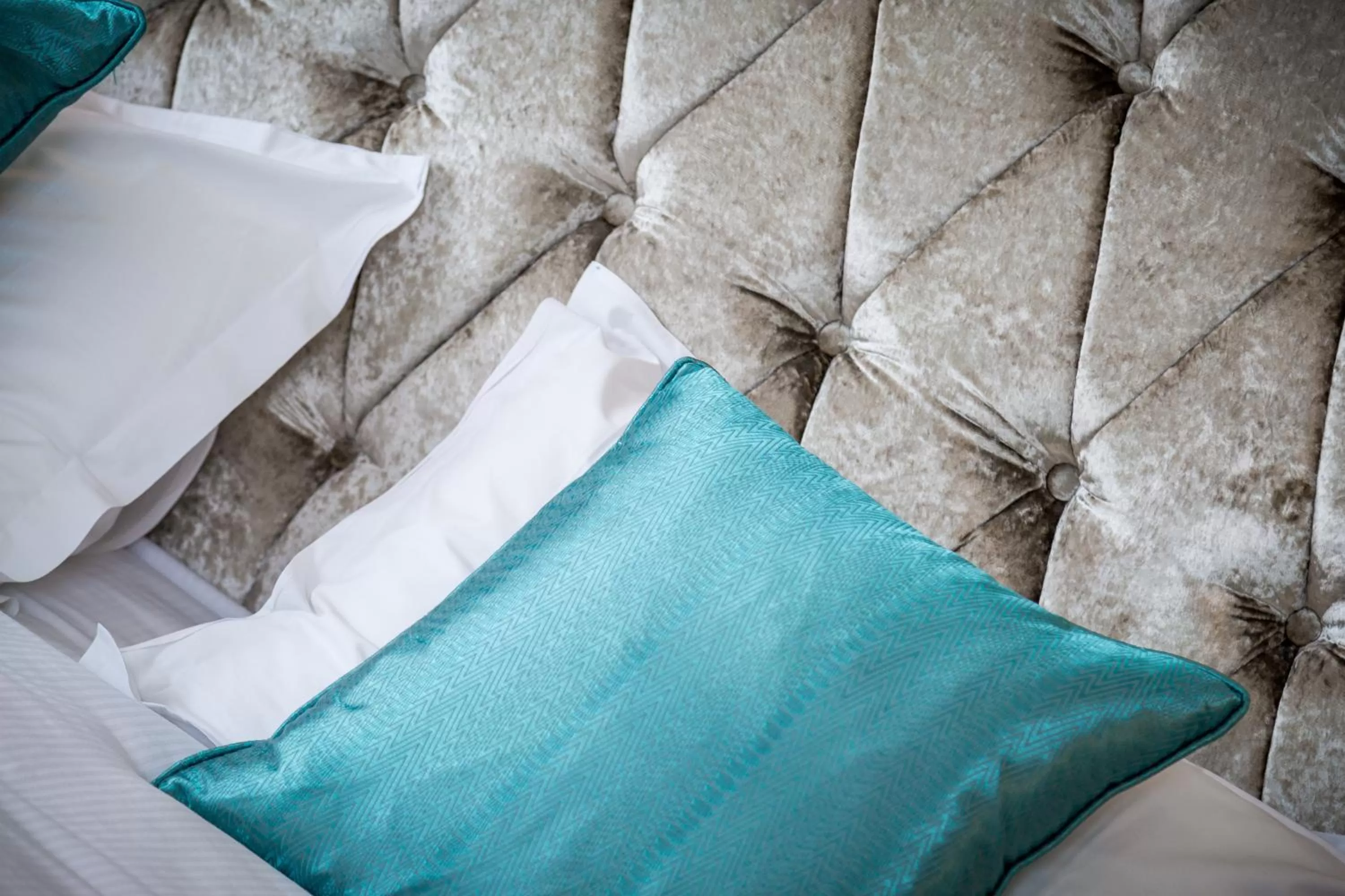 Decorative detail, Bed in The Nottinghamshire Hotel & Golf Club