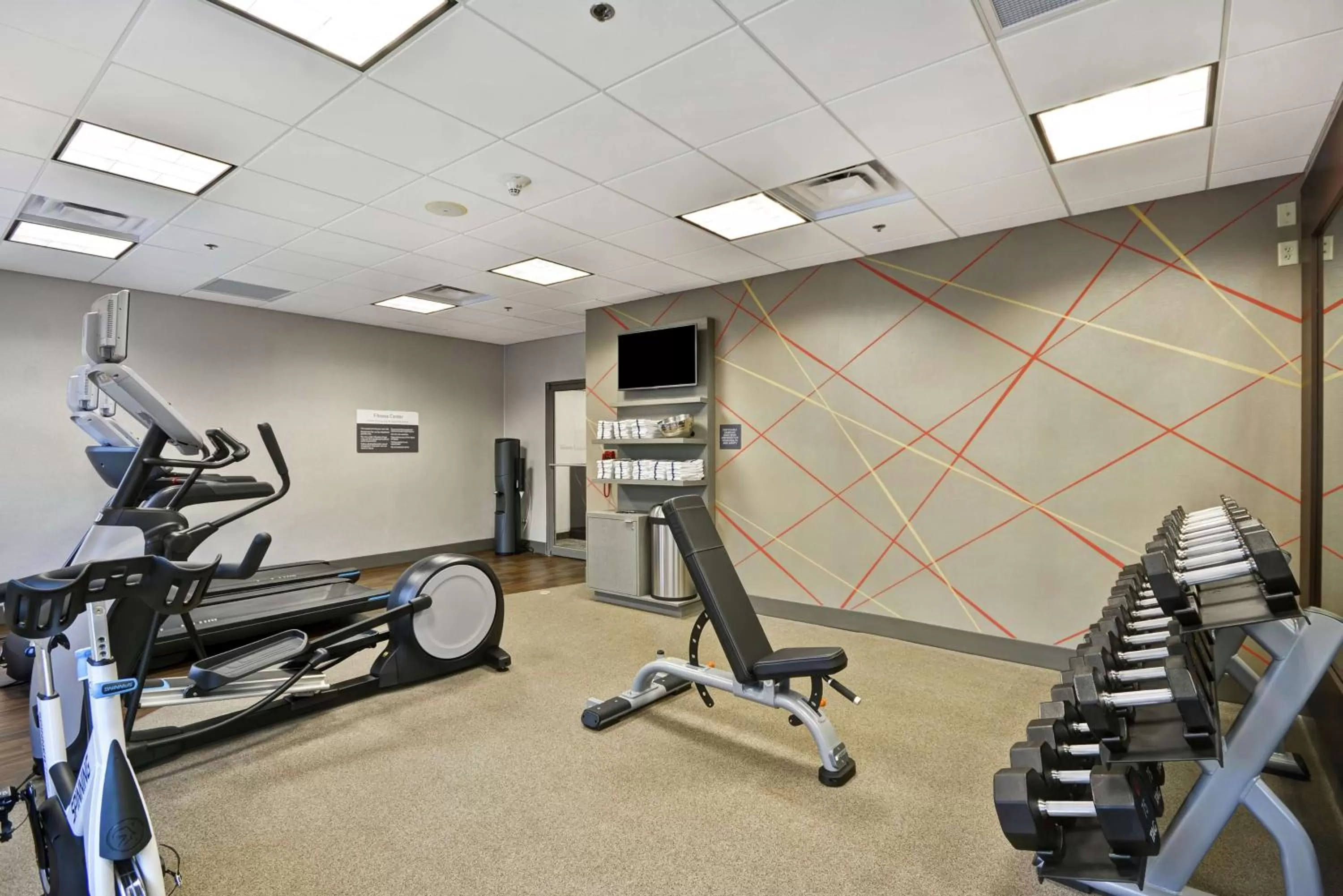 Fitness centre/facilities in Hilton Garden Inn Panama City