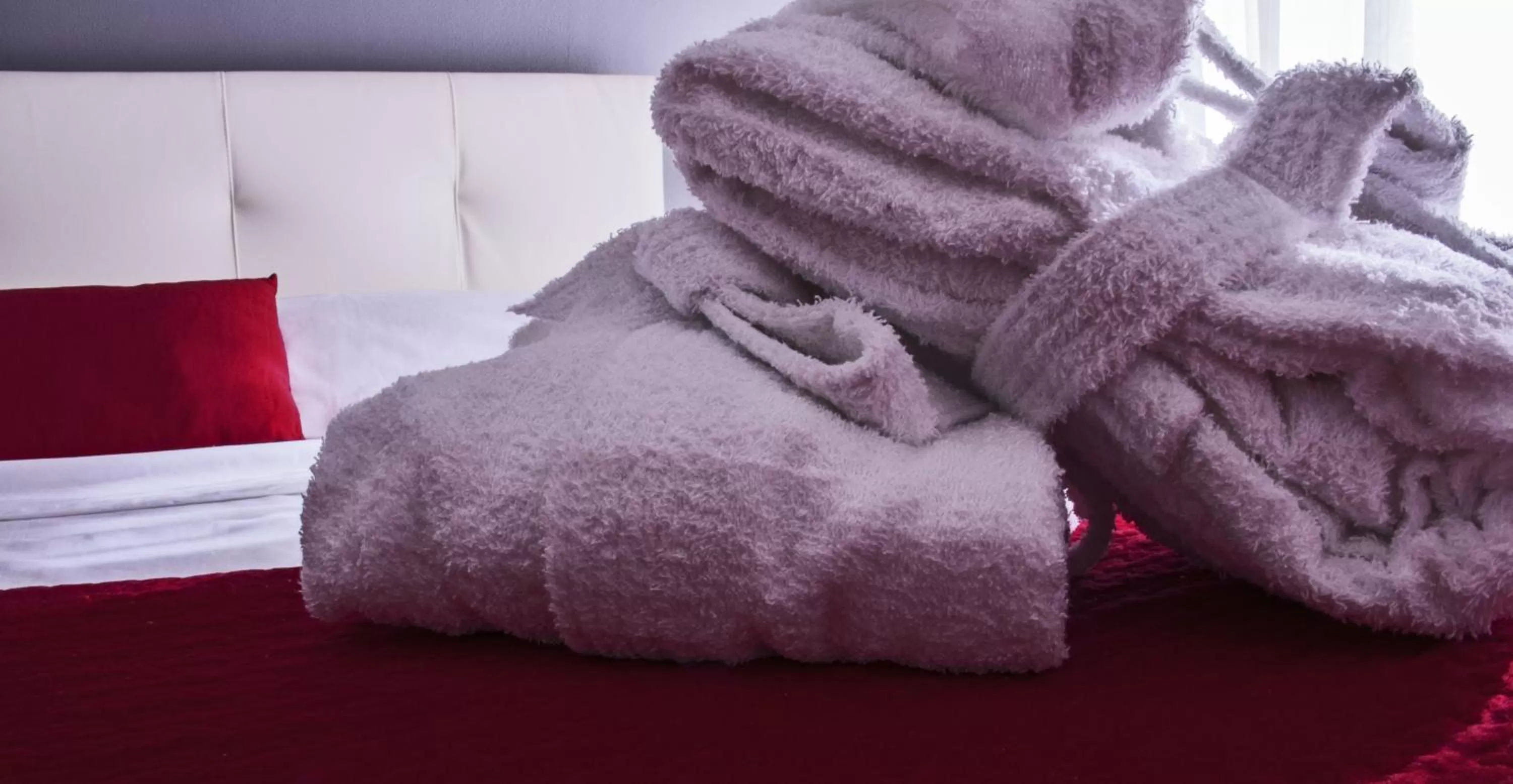 Decorative detail, Bed in Domus Raffaello