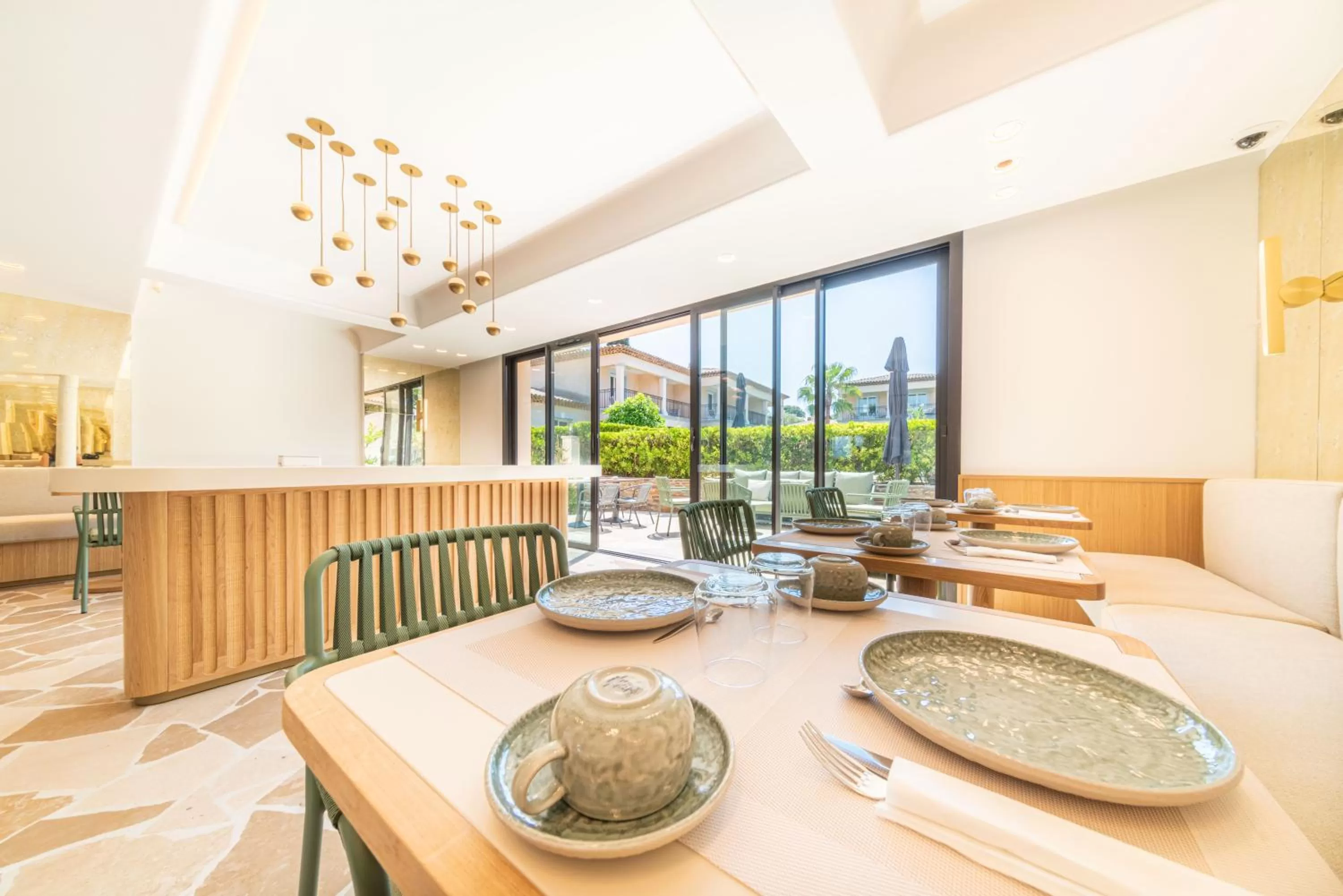 Seating area in Hotel Brin d'Azur - Saint Tropez