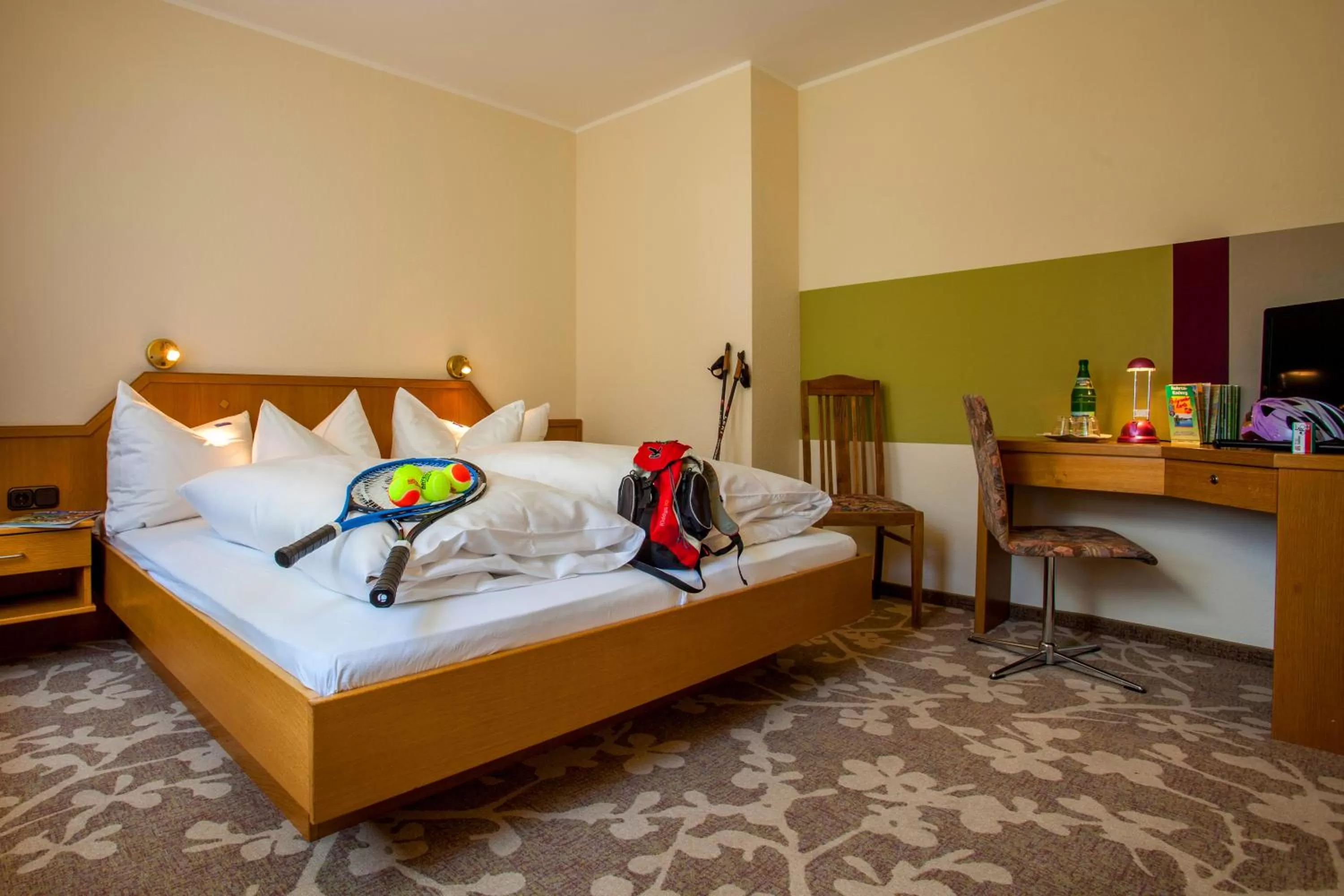 Photo of the whole room, Bed in Hotel Haus Andrea