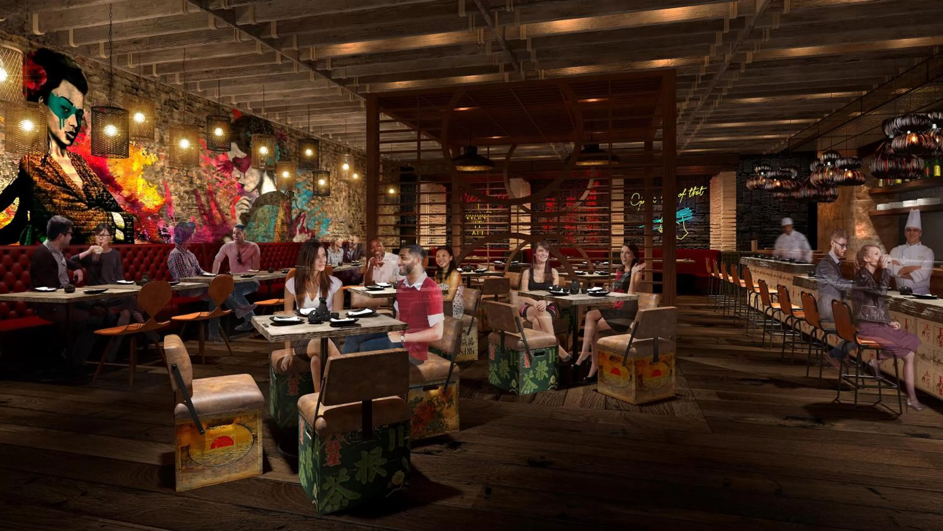 Lounge or bar in Live! Casino & Hotel - Philadelphia