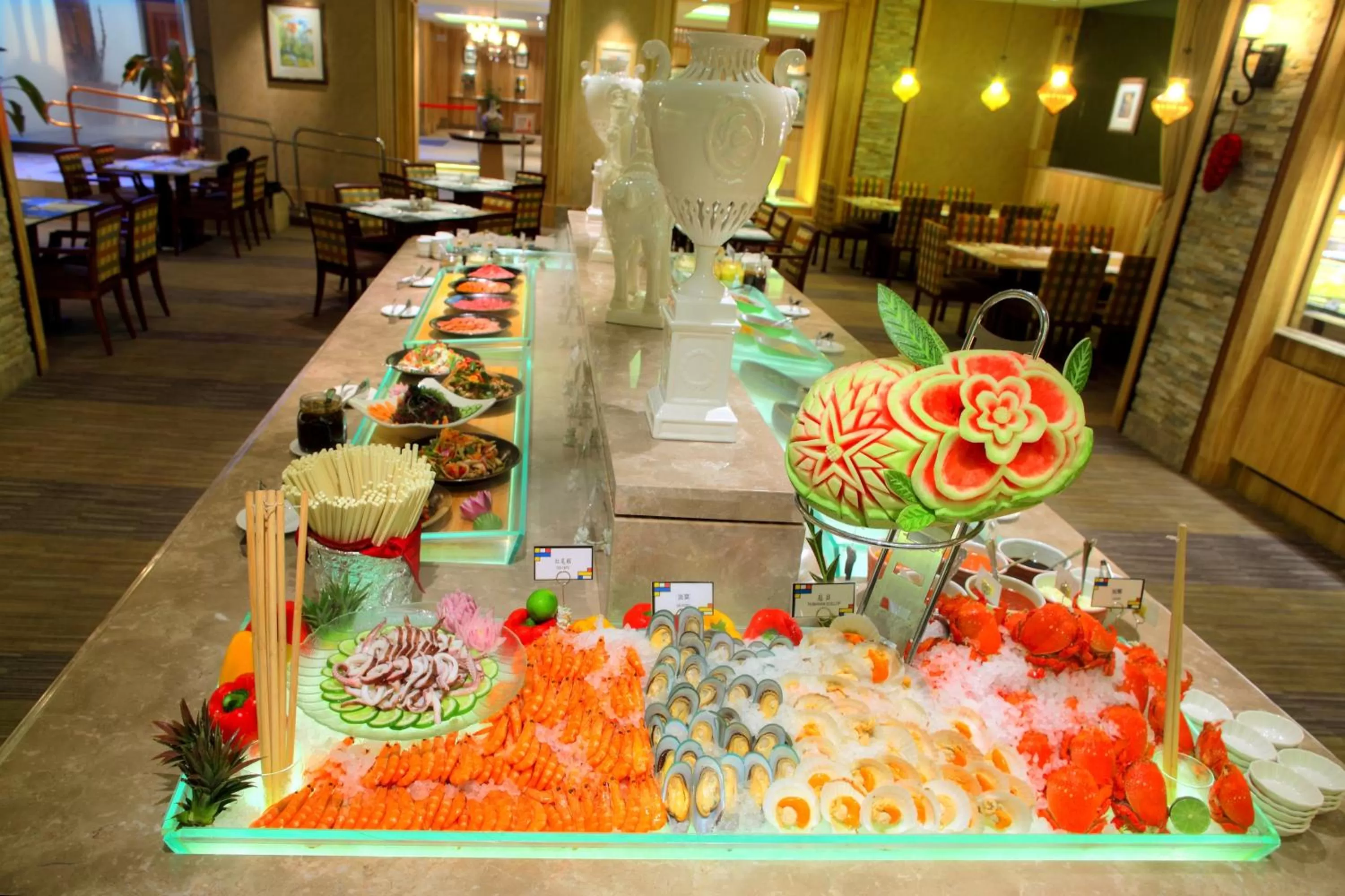 Dinner in Chateau de Chine Hotel Hualien