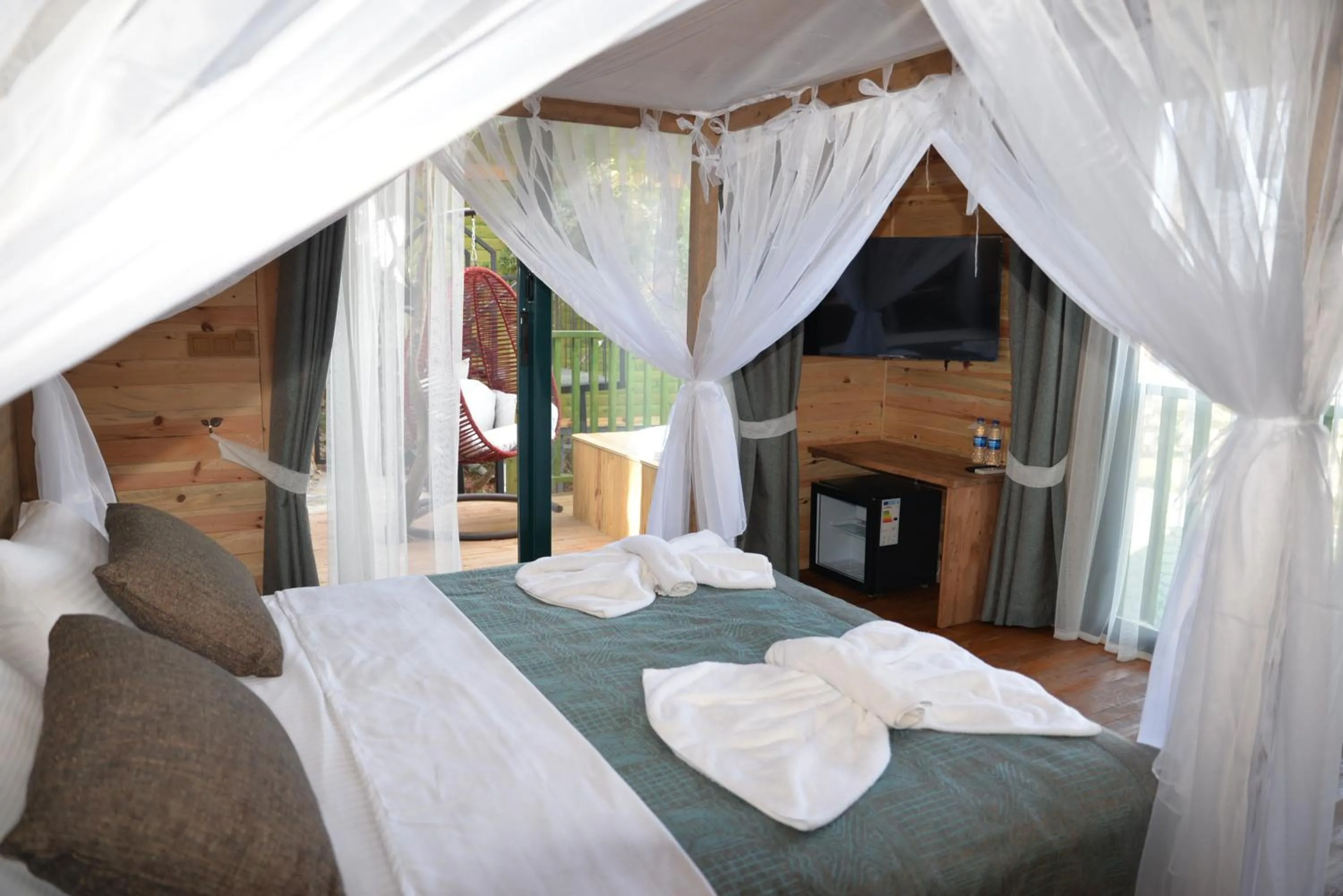 Bed in Symbola Oludeniz Beach Hotel