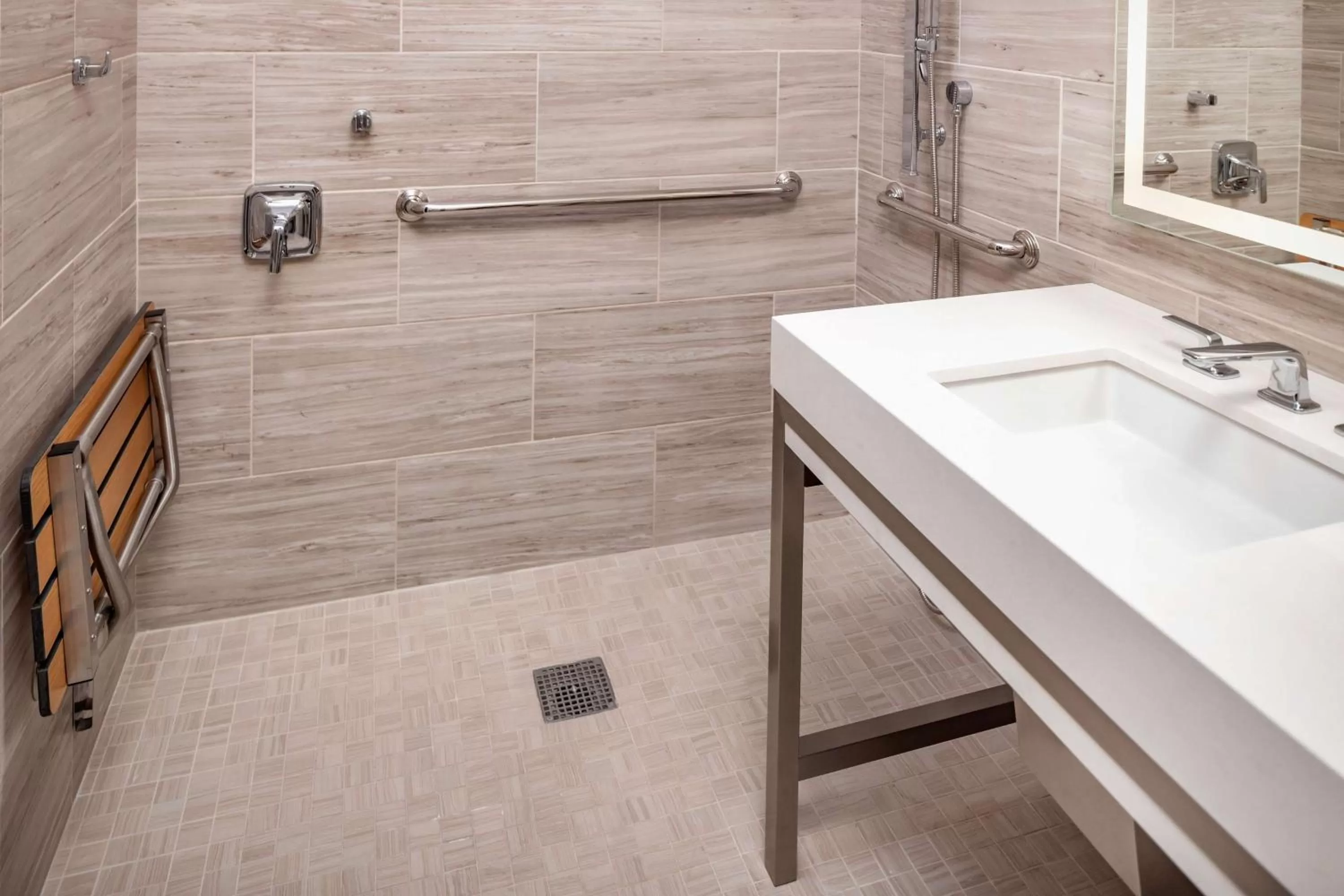 Shower in Hilton Club The Quin New York