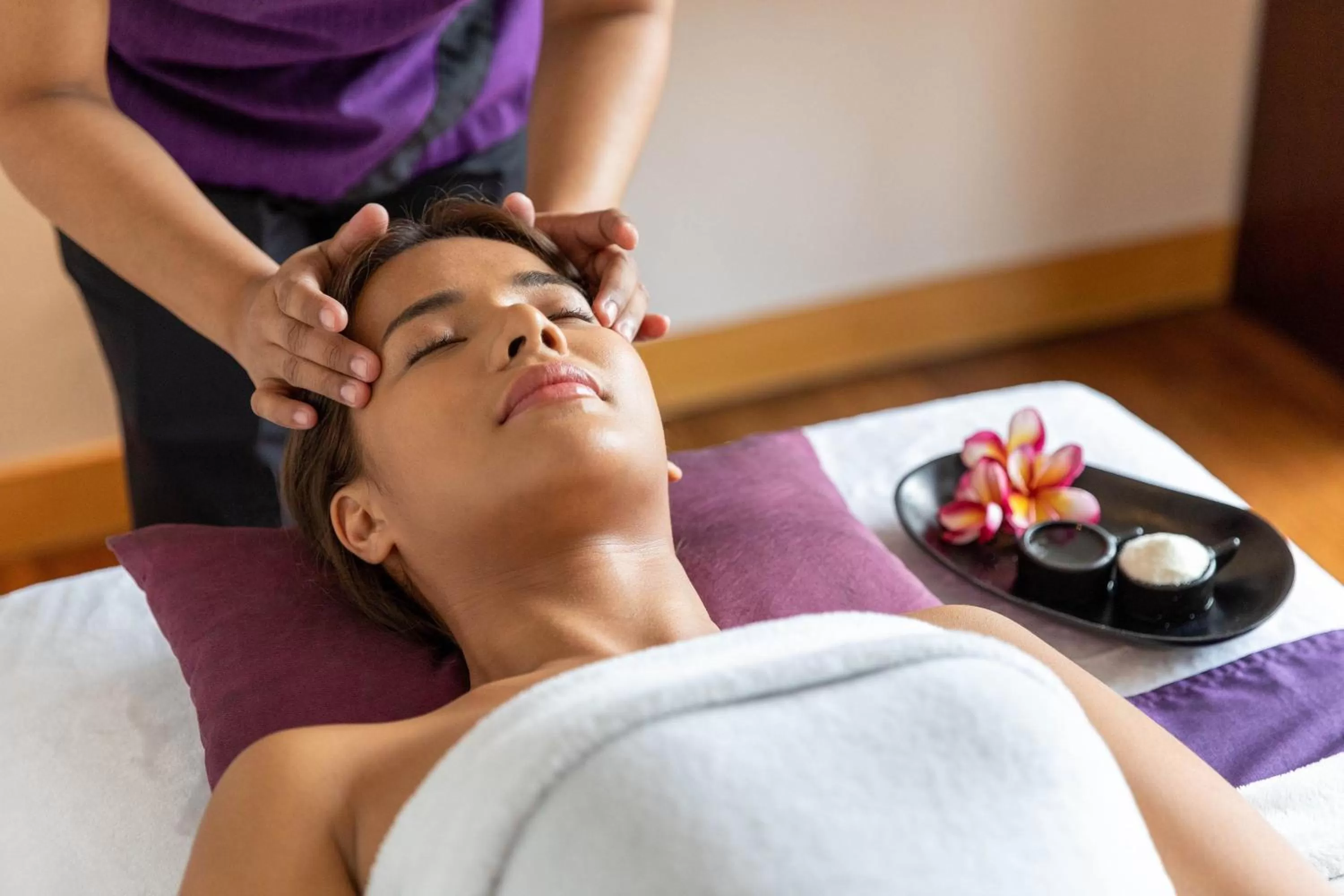 Spa and wellness centre/facilities in Manila Marriott Hotel at Newport World Resorts