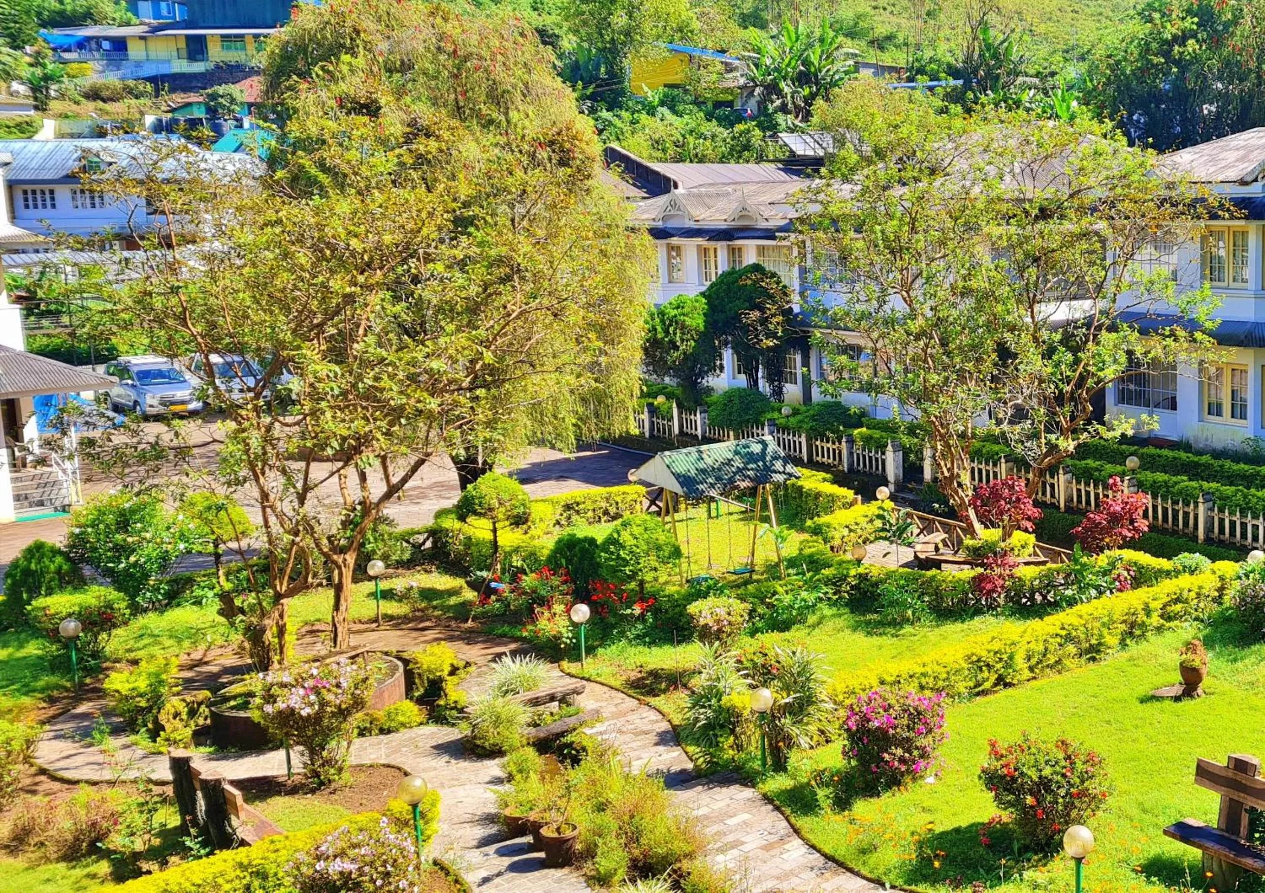 Garden in Eastend Munnar