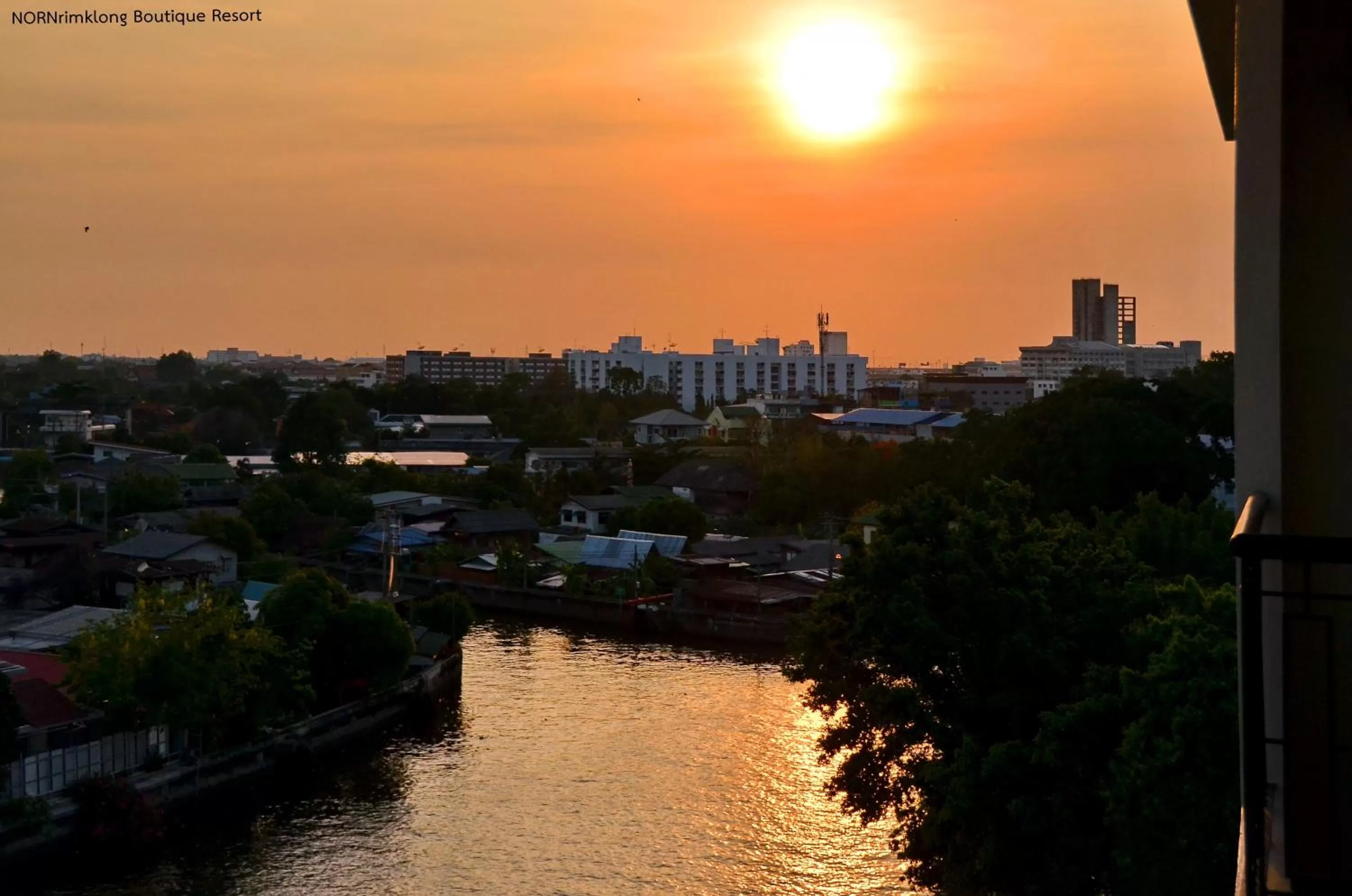 Natural landscape in NORN Rimklong Bangkok Hotel