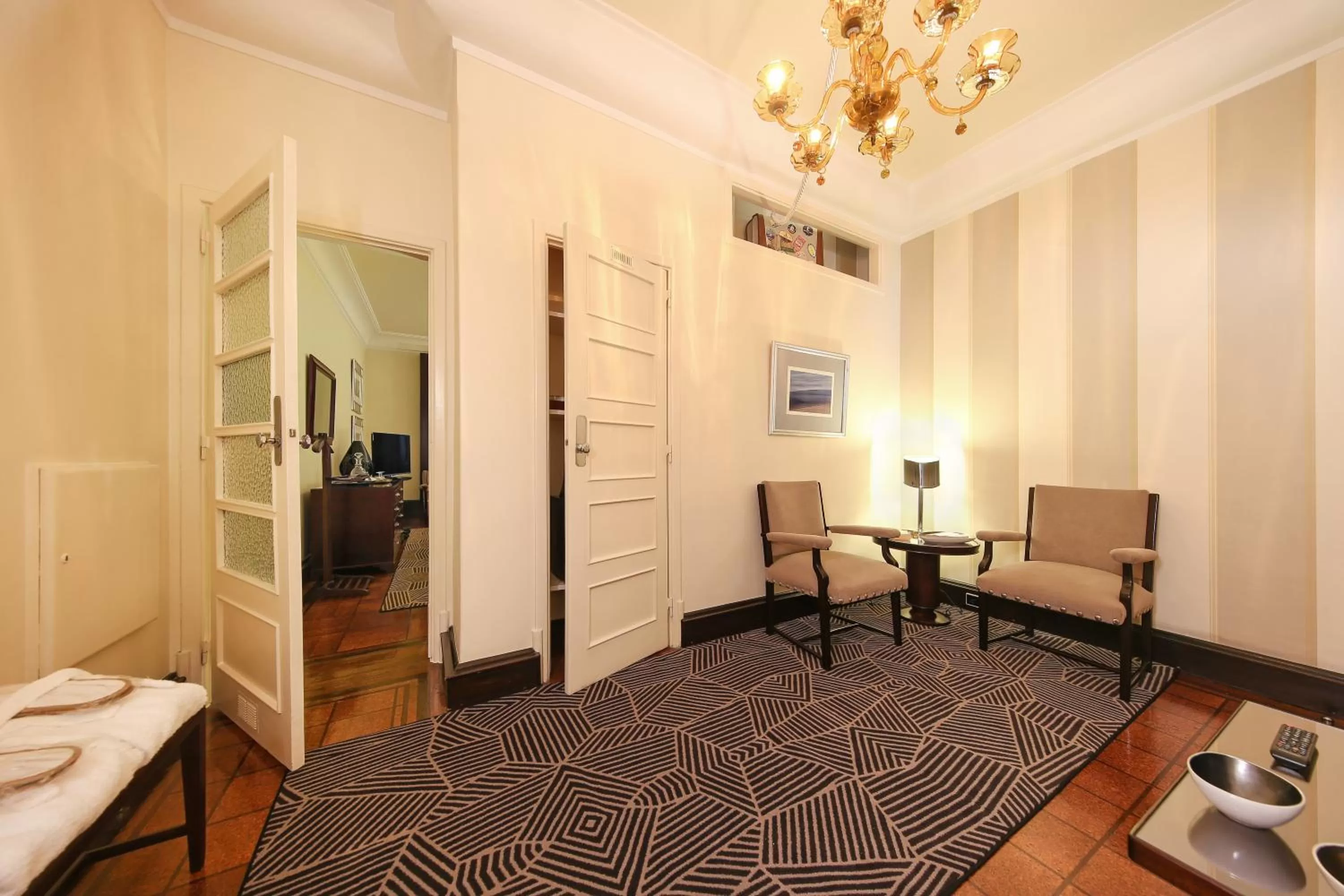 Living room in Hotel Britania Art Deco - Lisbon Heritage Collection - Avenida