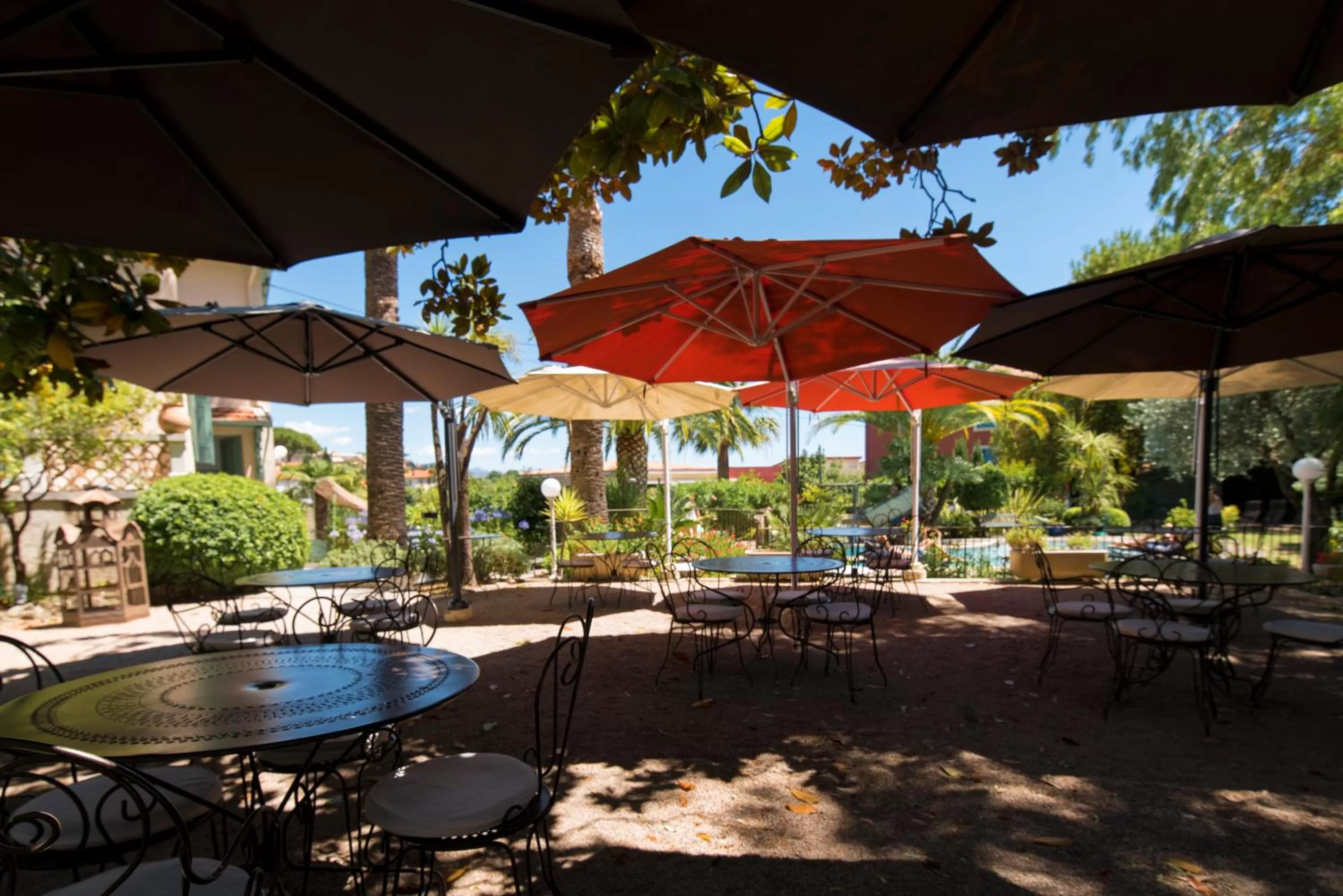 View (from property/room) in La Villa Roseraie , Hôtel Familial OUVERT TOUTE L ANNEE