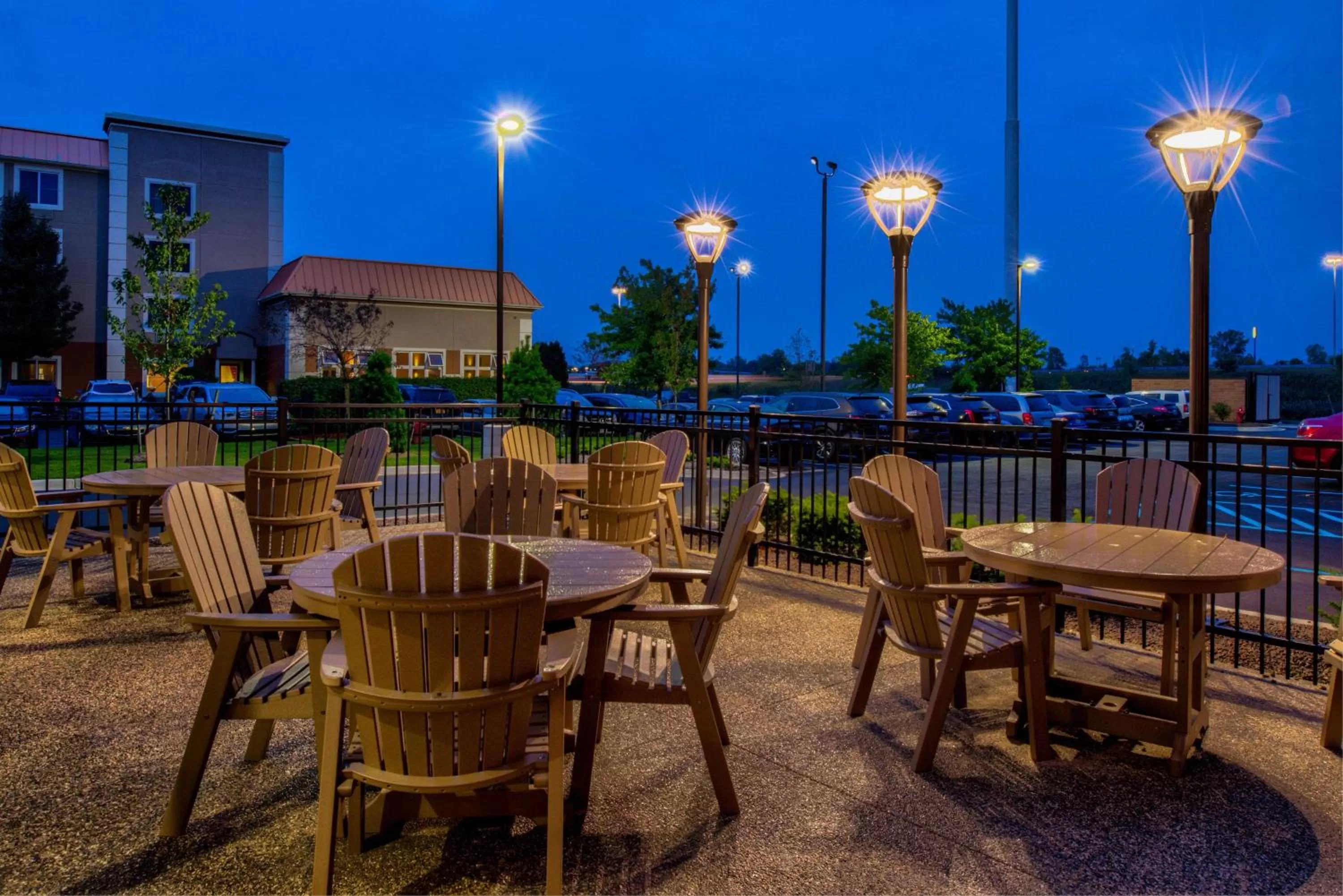 Patio in Hampton Inn & Suites Wixom/Novi/Detroit, Mi
