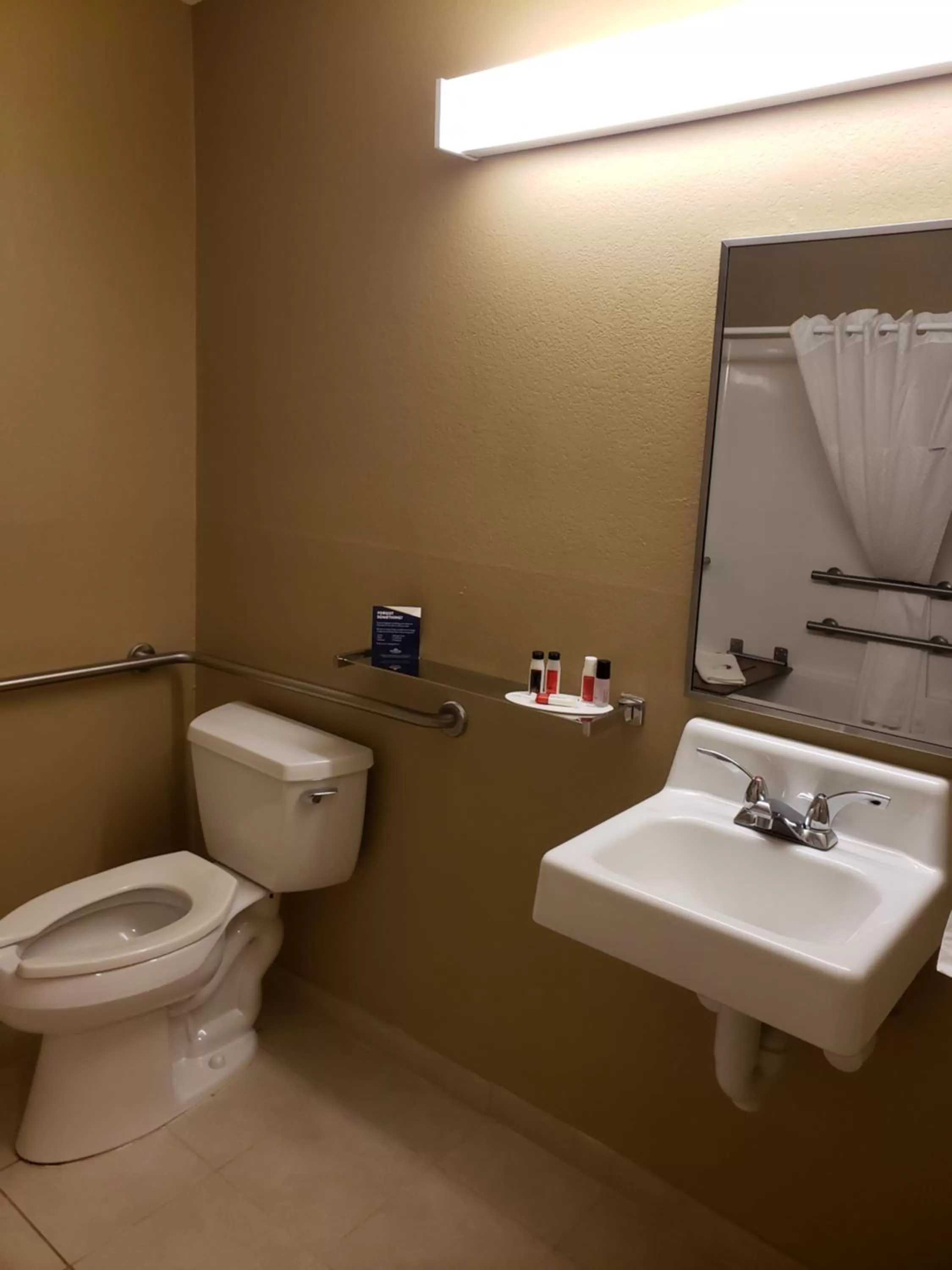 Bathroom in Microtel Inn & Suites by Wyndham Dover New Hampshire