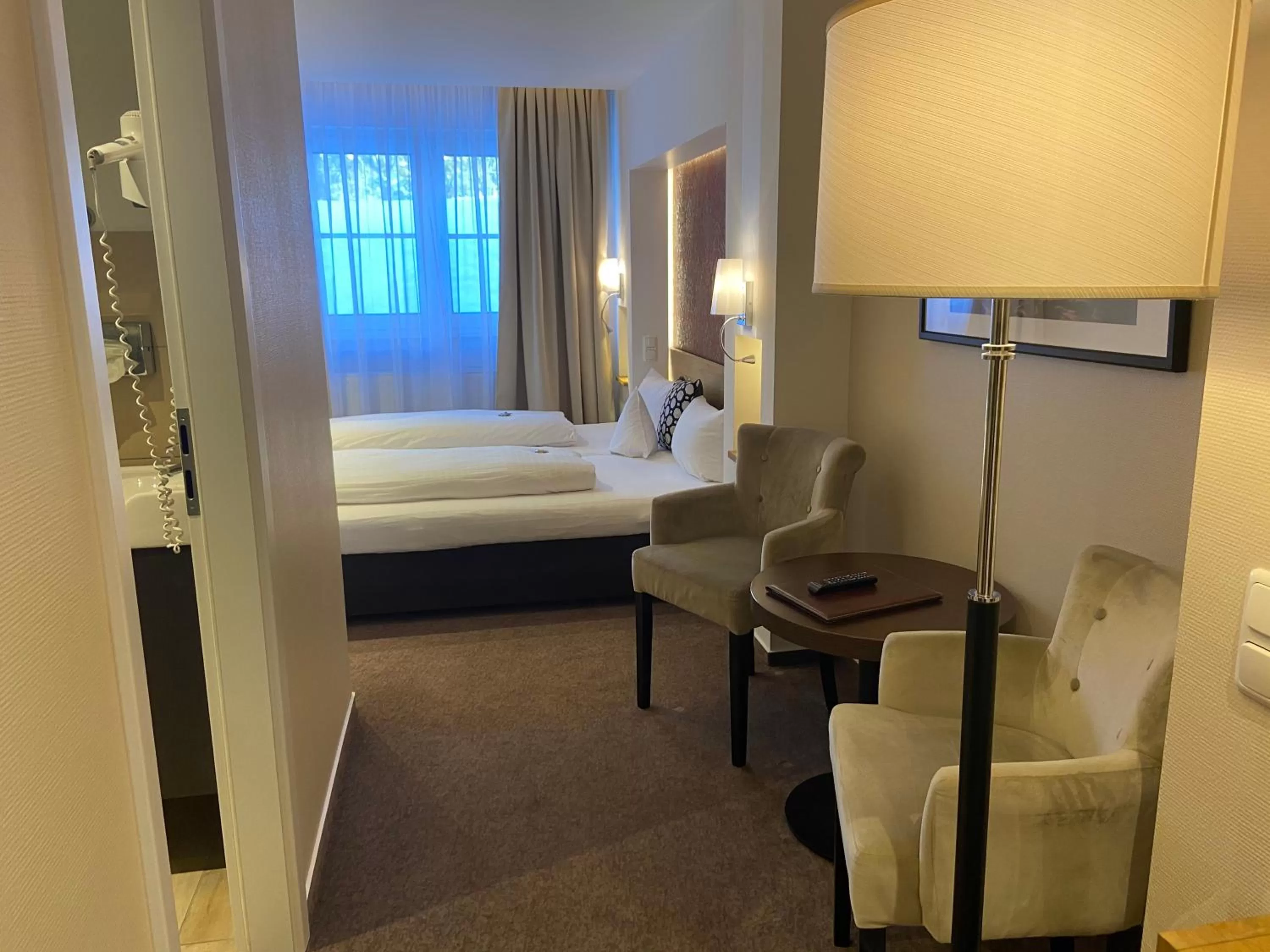 Bed in Petersen's Landhaus