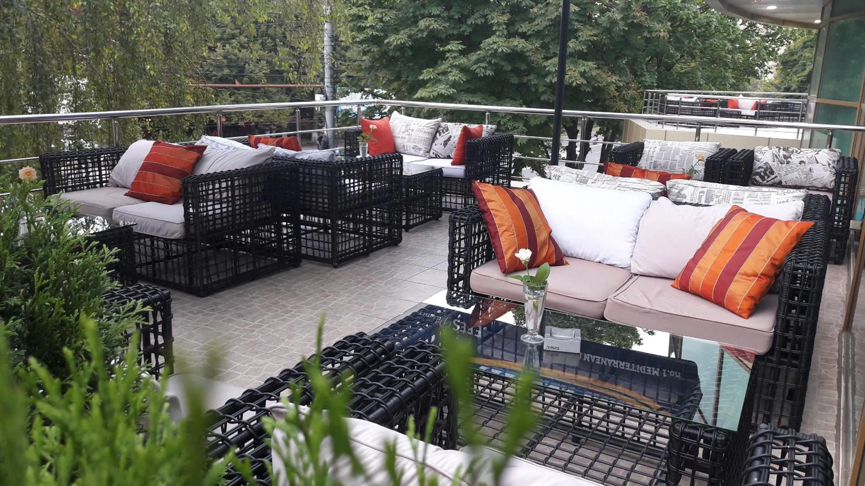 Balcony/Terrace in Aria Hotel Chisinau