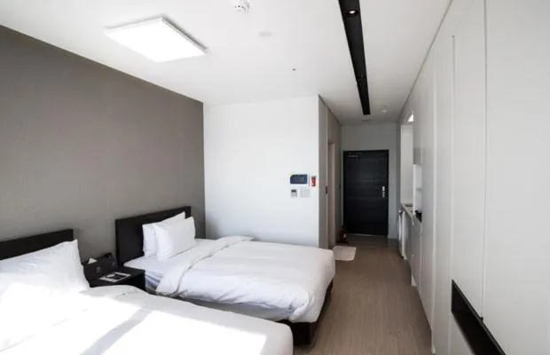 Bed in Sunrise Hotel Sokcho