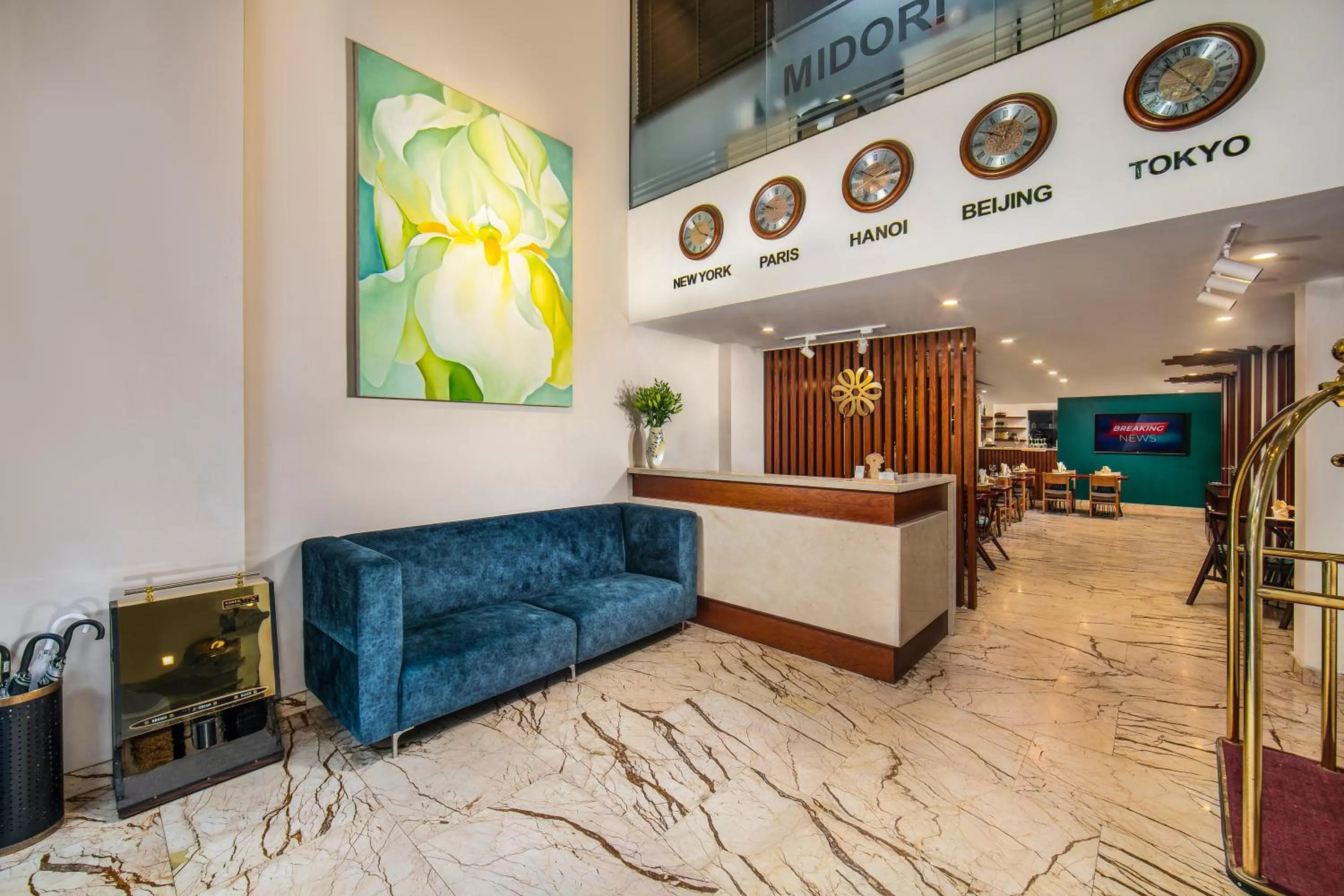 Lobby or reception in Midori Boutique Hotel
