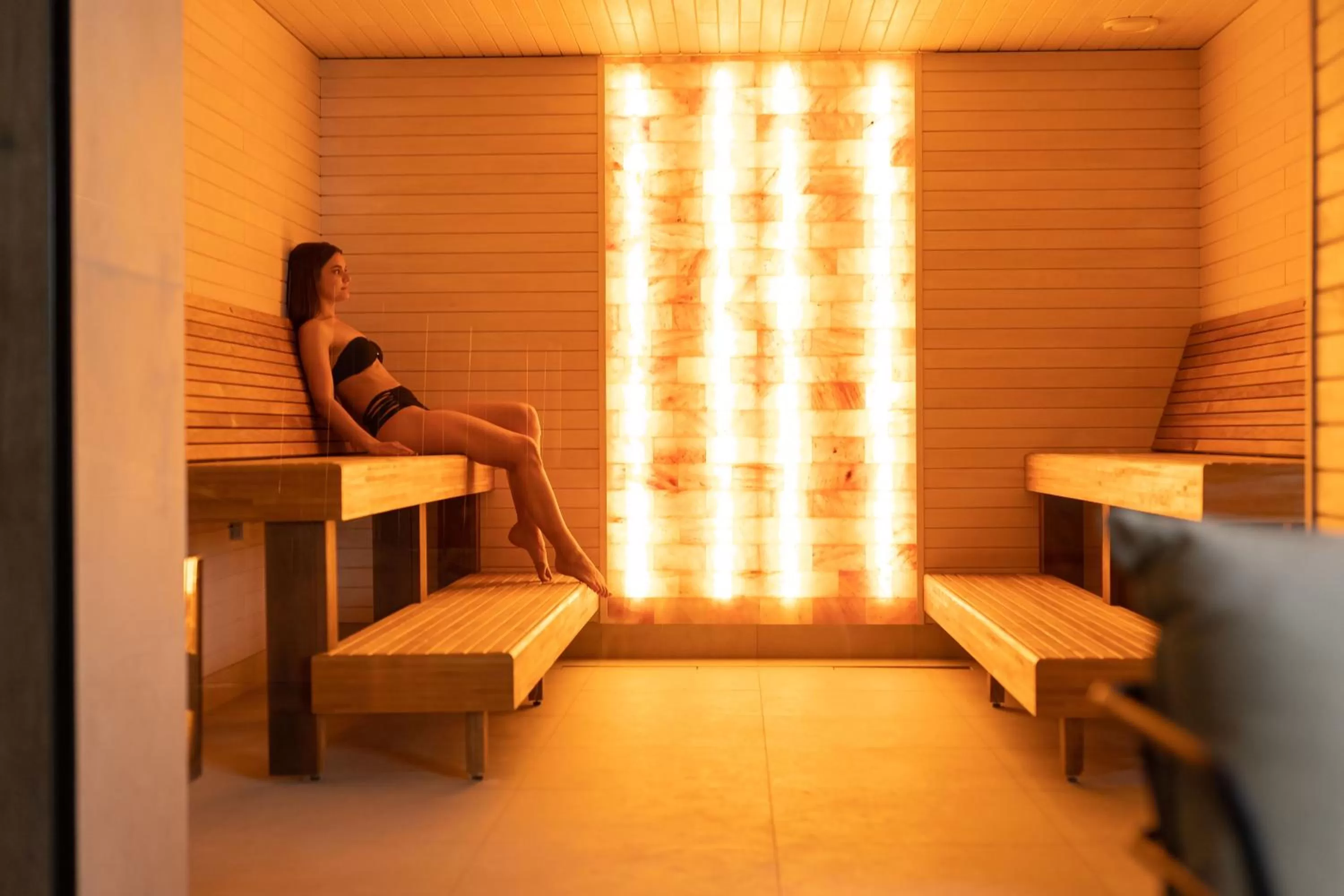 Sauna in Meri Seaside Hotel & SPA
