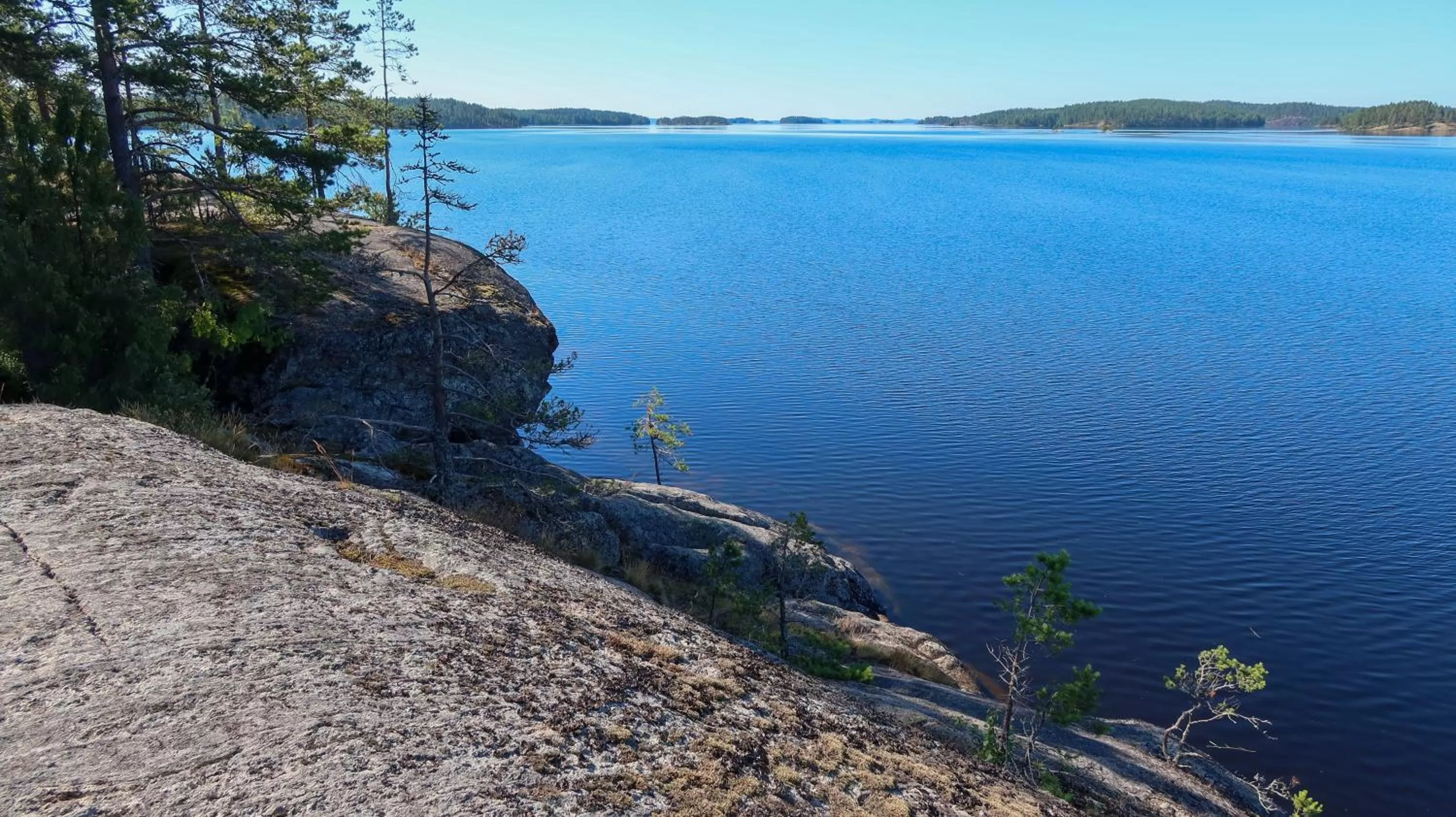 Natural landscape in Pistohiekka Resort