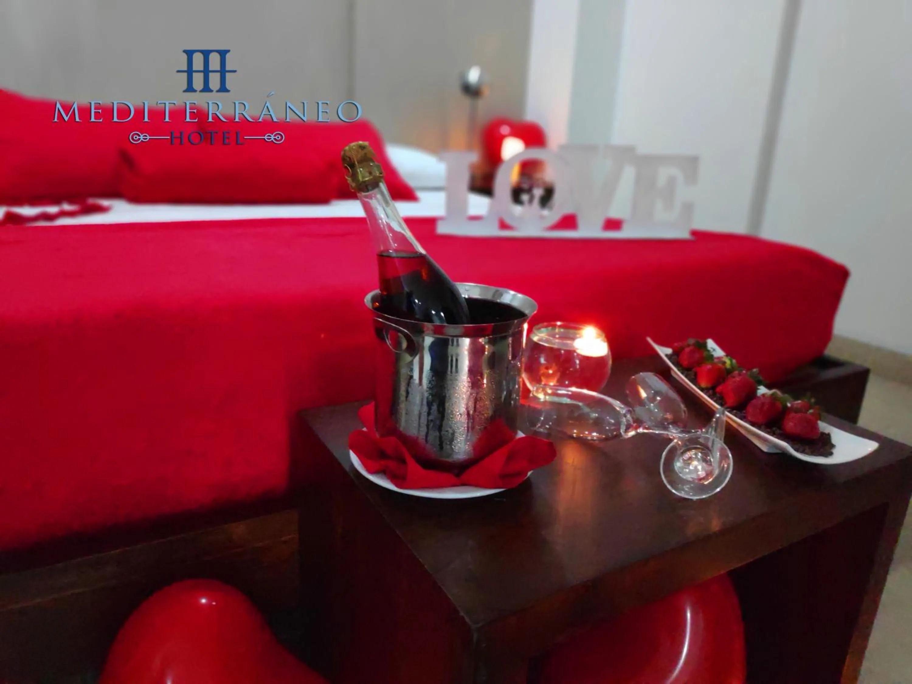 Bedroom in Hotel Mediterraneo