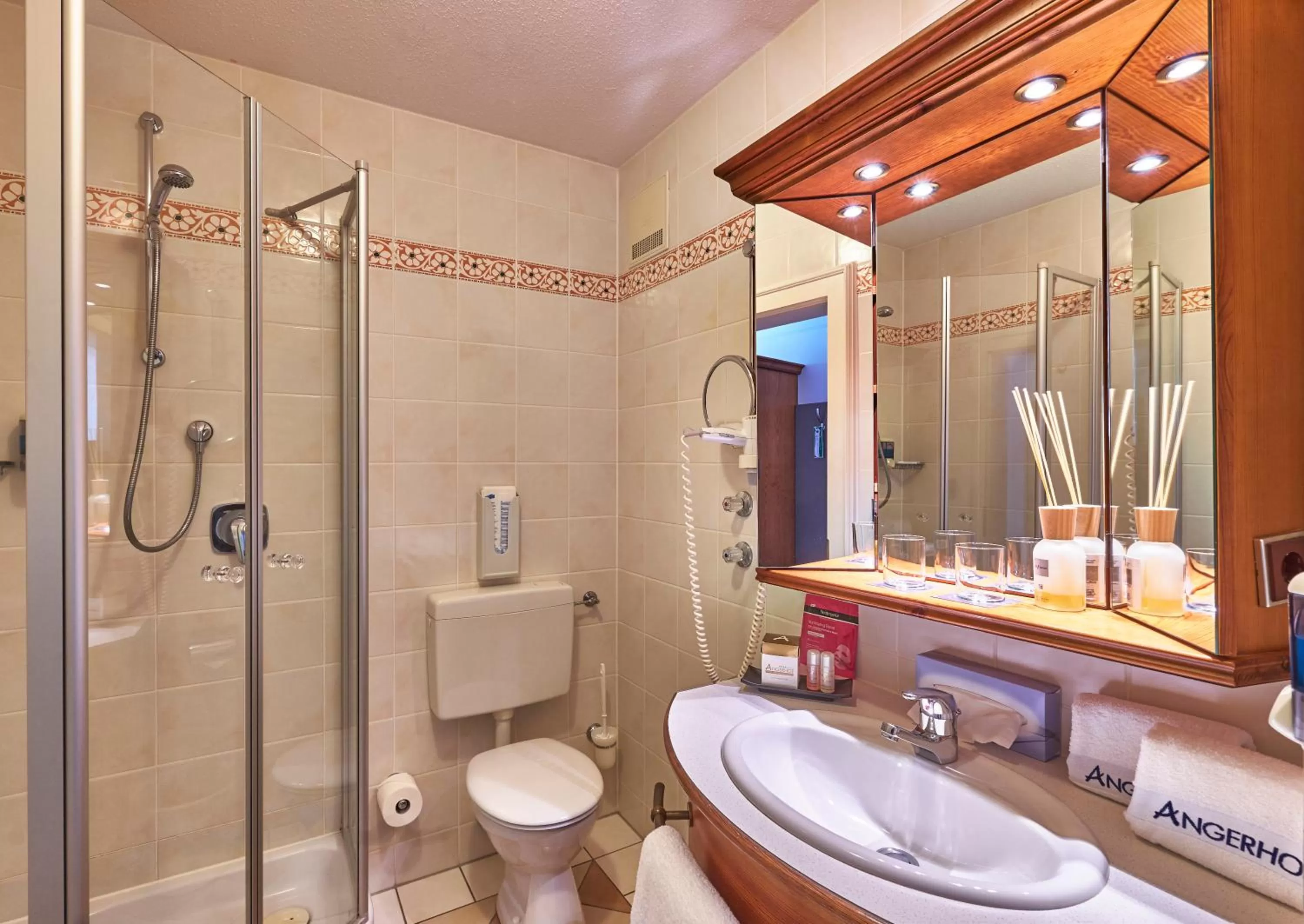 Bathroom in Angerhof Sport- u. Wellnesshotel