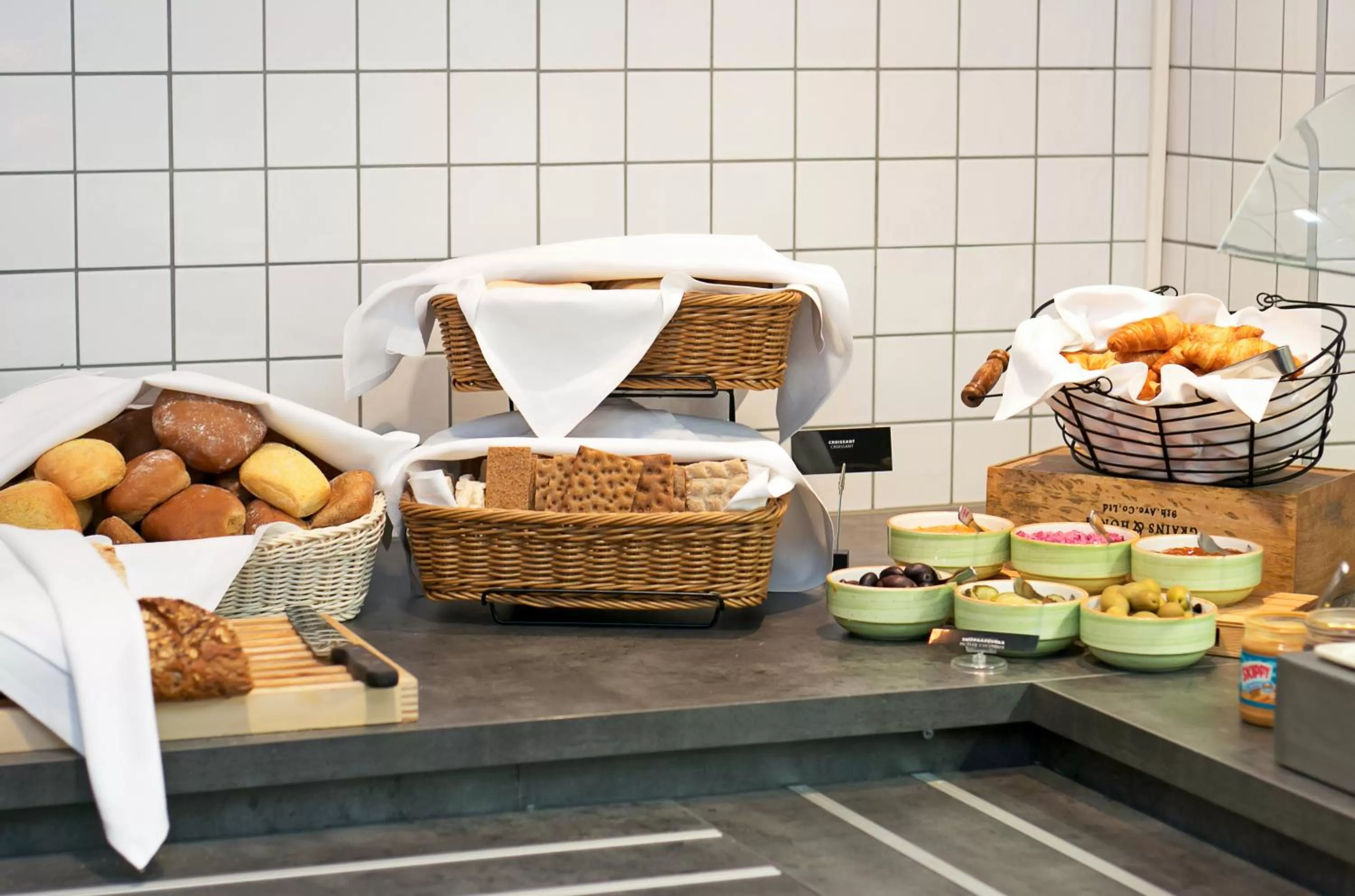 Food close-up in First Hotel Brommaplan