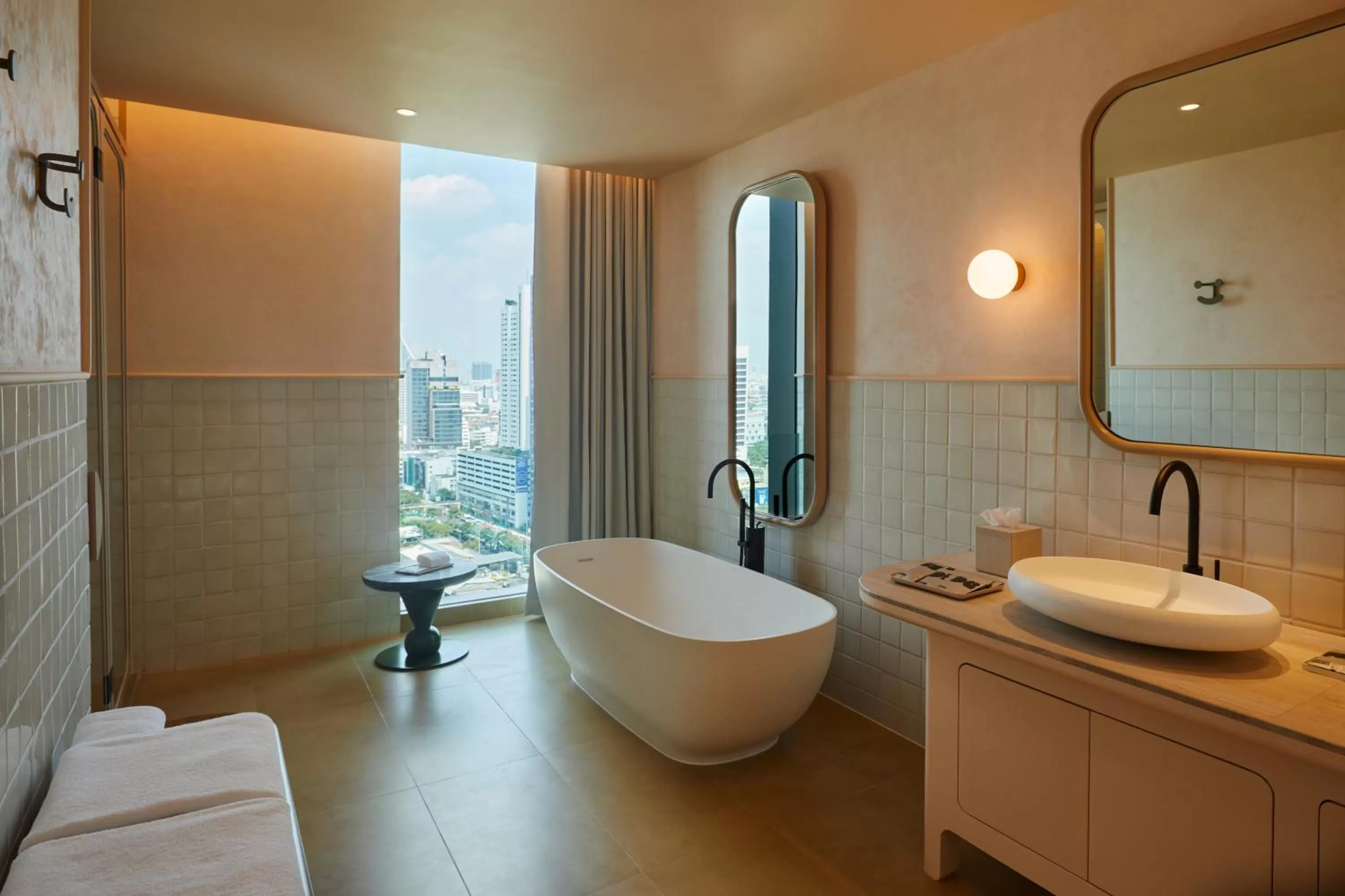 Bathroom in The Standard, Bangkok Mahanakhon