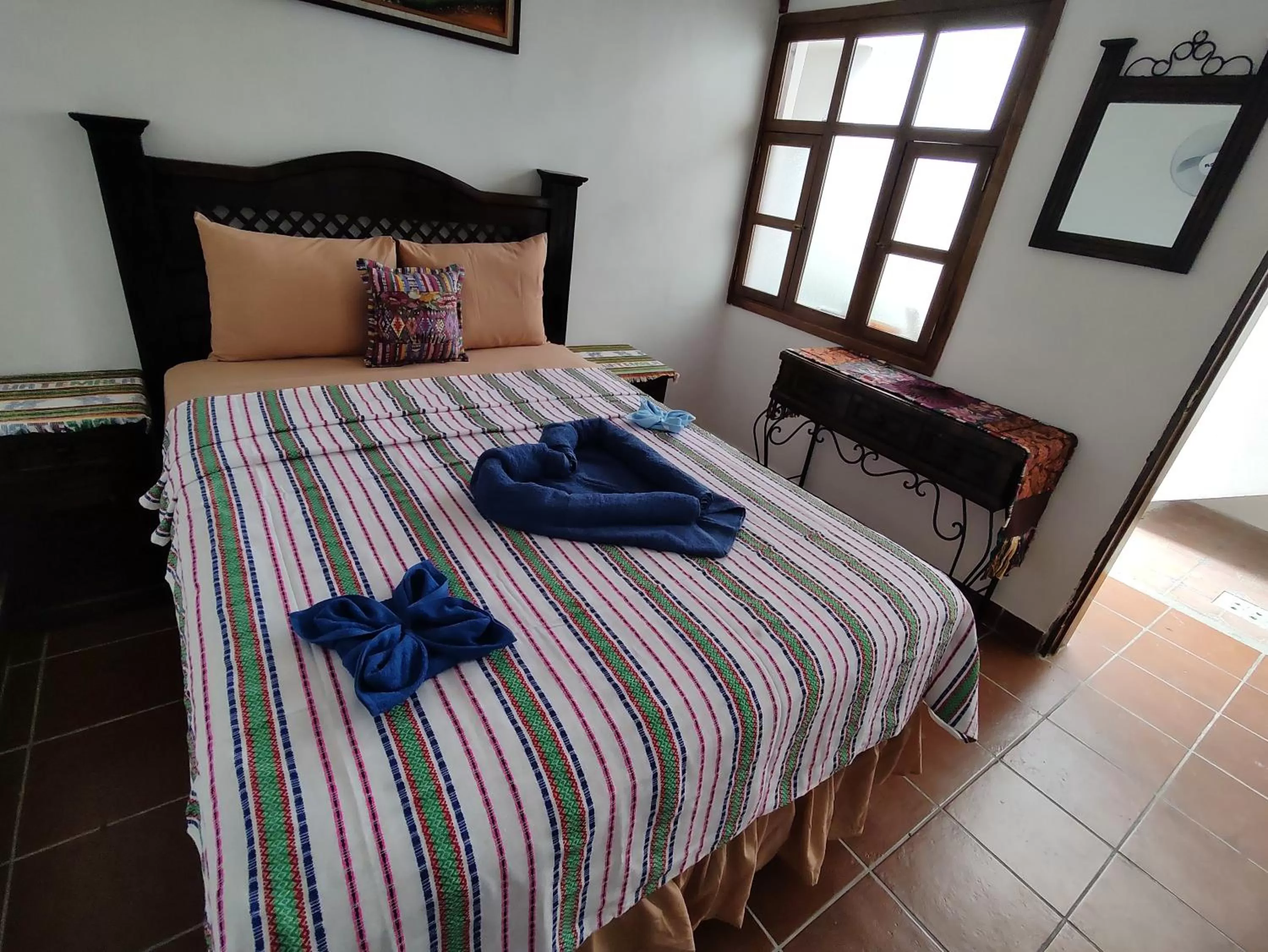 Bed in Francisco's rest house hotel