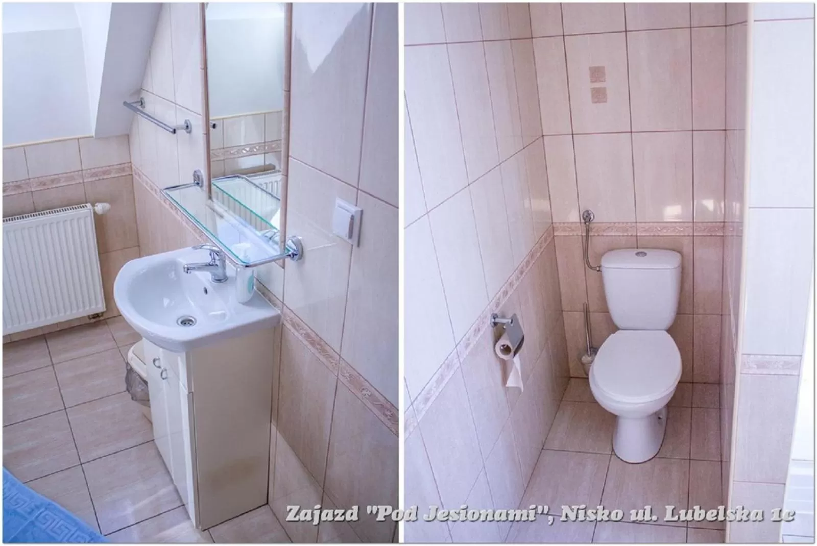 Bathroom in Zajazd Pod Jesionami