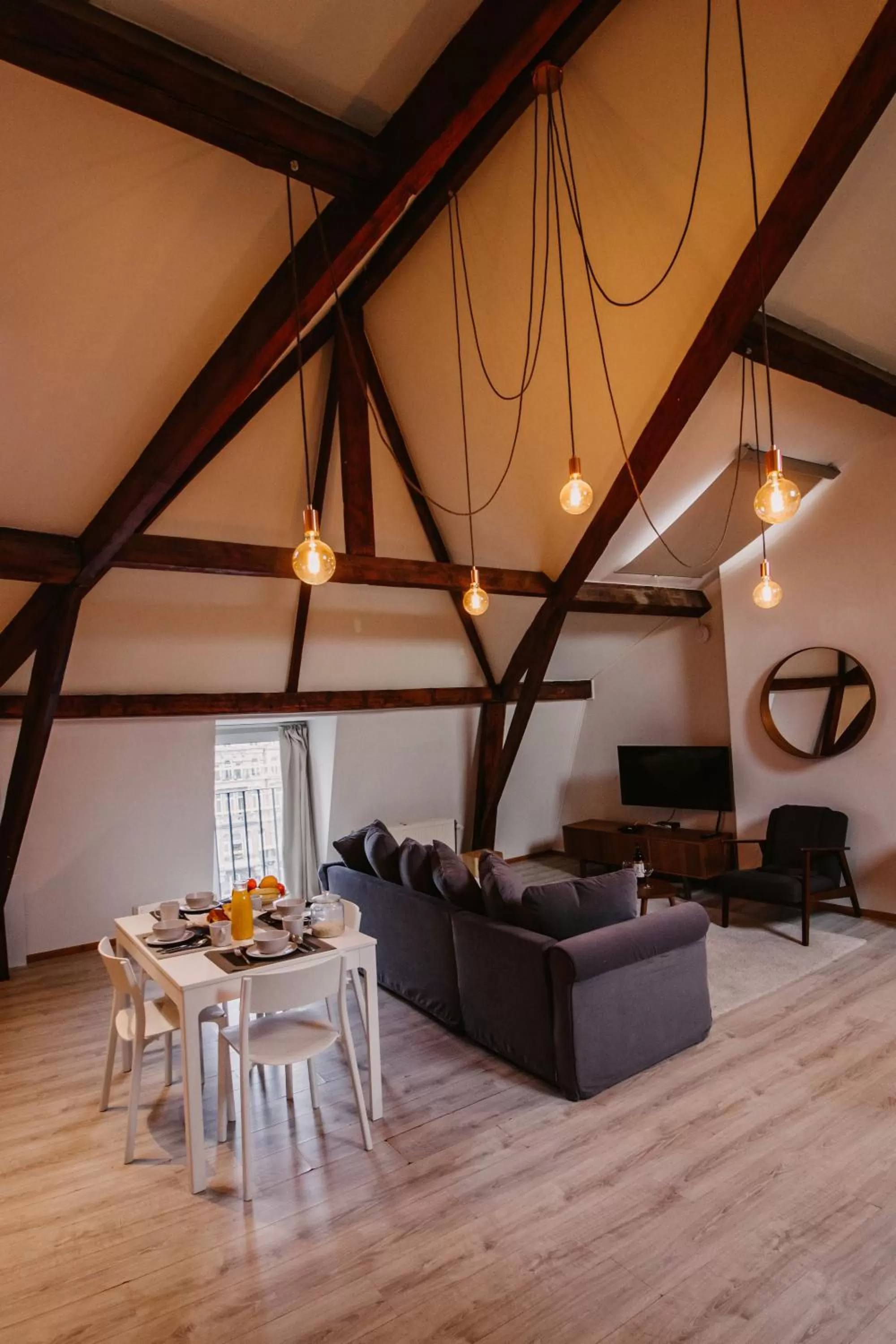 Living room in Super central in Brussels