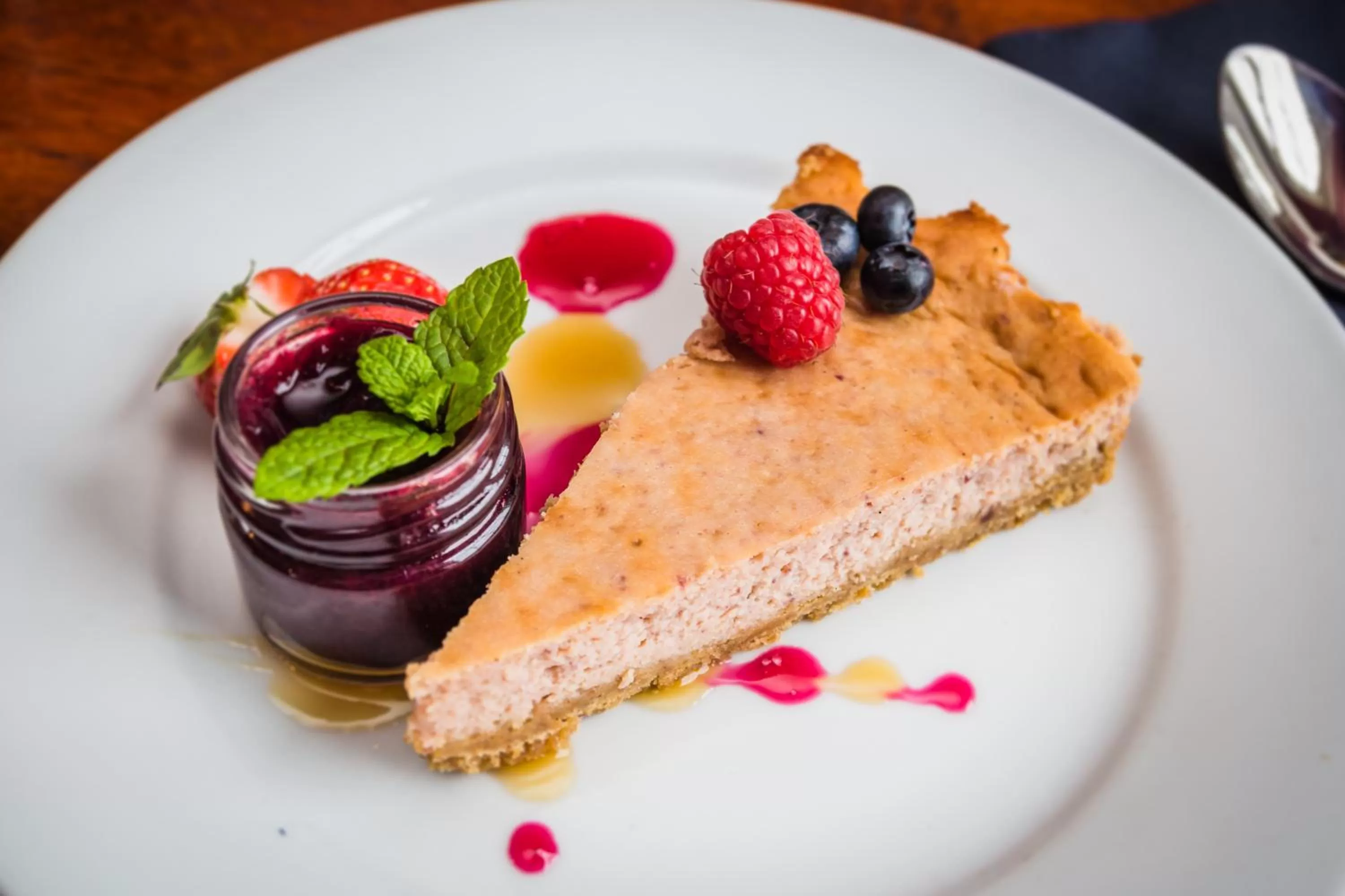 Dinner in The Salwey Arms