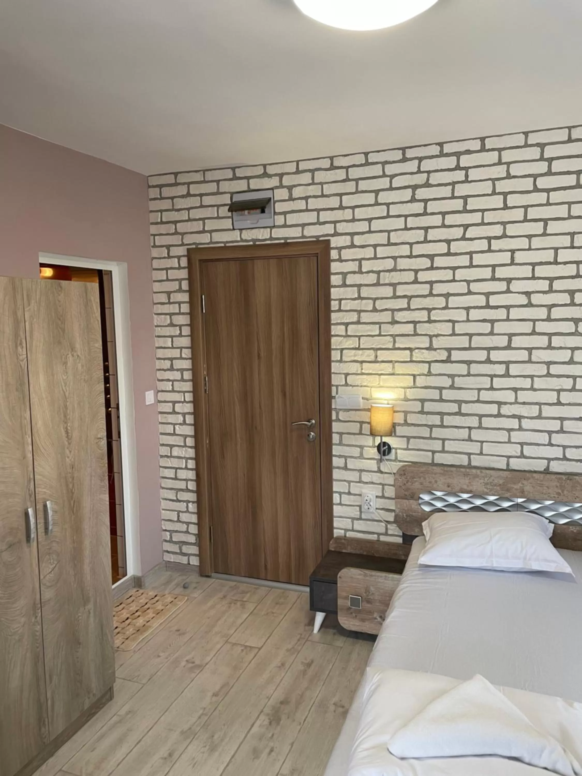 Bed in Family Hotel Malibu